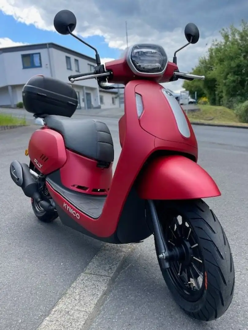 Kymco Filly 50 In den Farben flat deep blue oder flat red Rood - 1