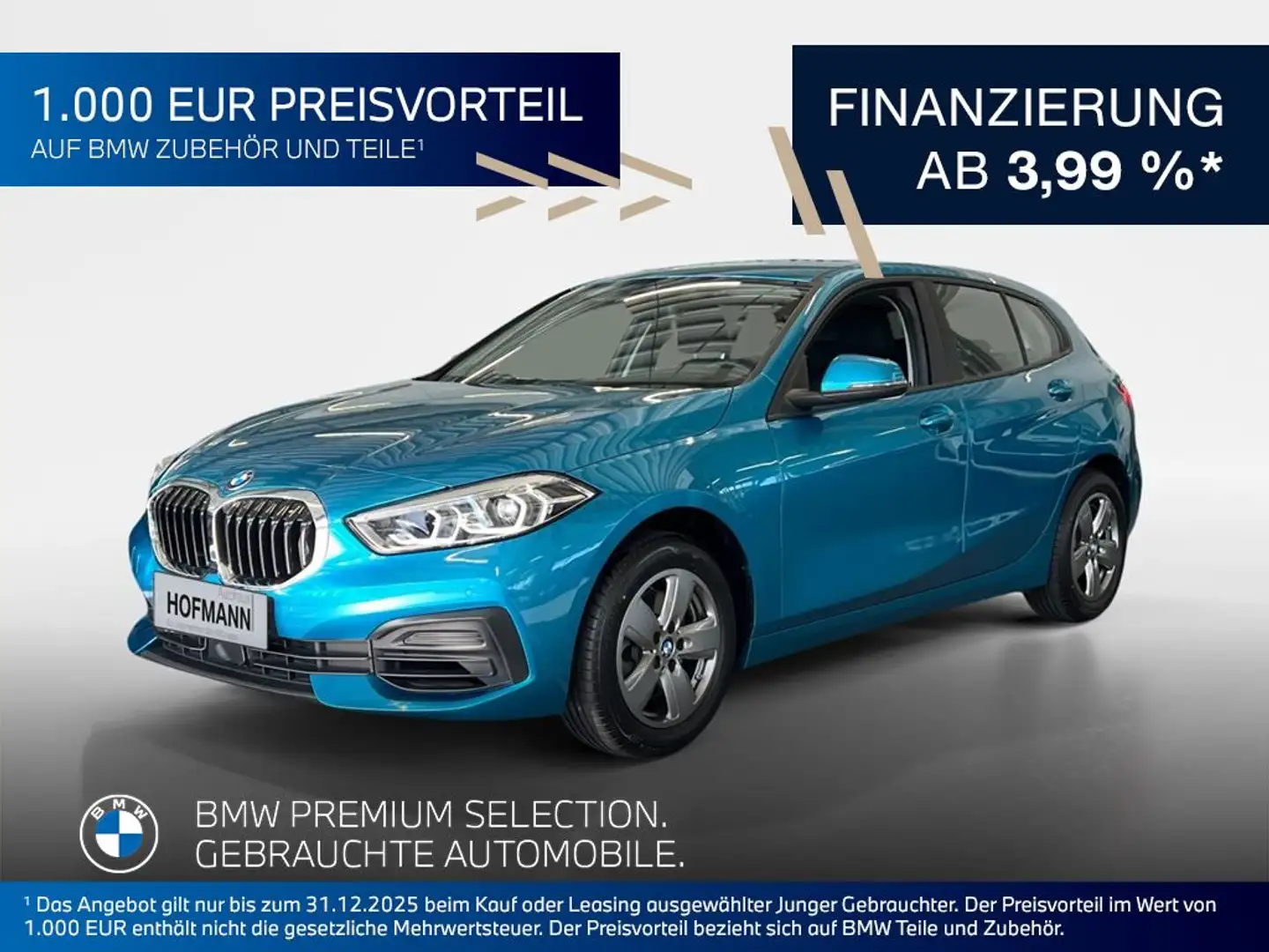 BMW 116 Advantage Blau - 1