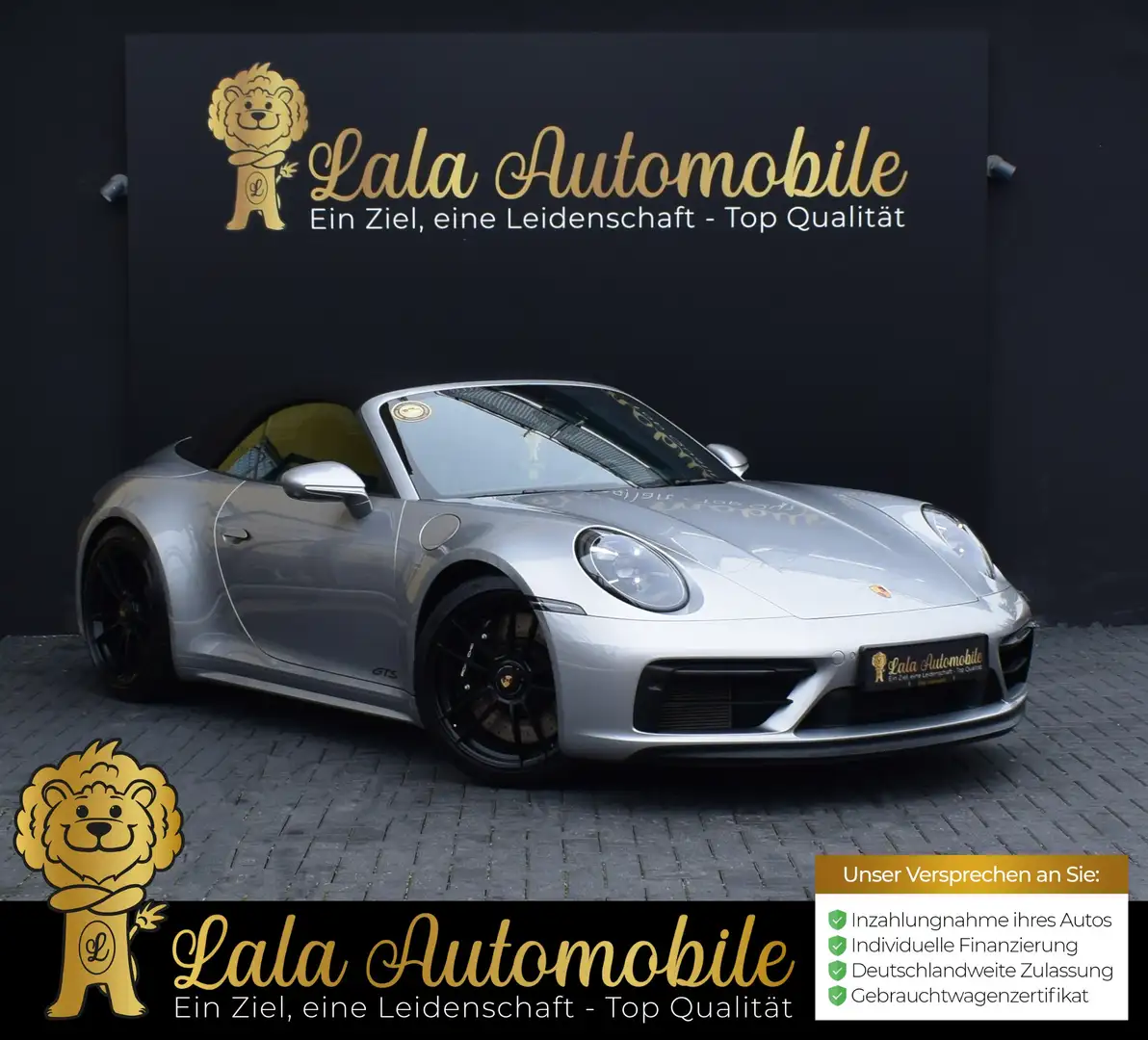 Porsche 992 911 Carrera GTS Cabrio CARPLAY MEMORY BOSE Argent - 1