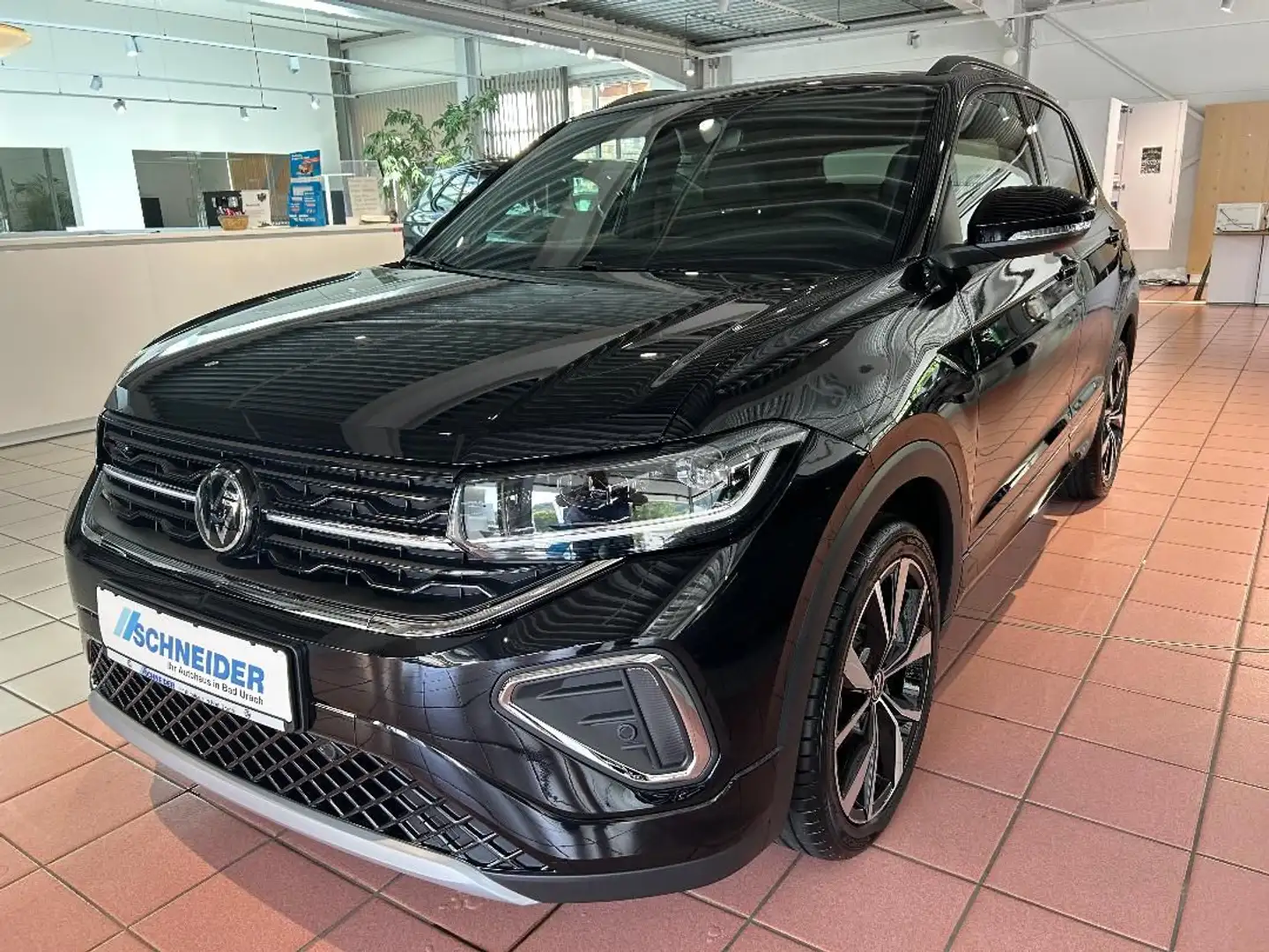 Volkswagen T-Cross 1.5 DSG R-Line*IQ-LIGHT*RÜCKFAHRKAM* Schwarz - 1