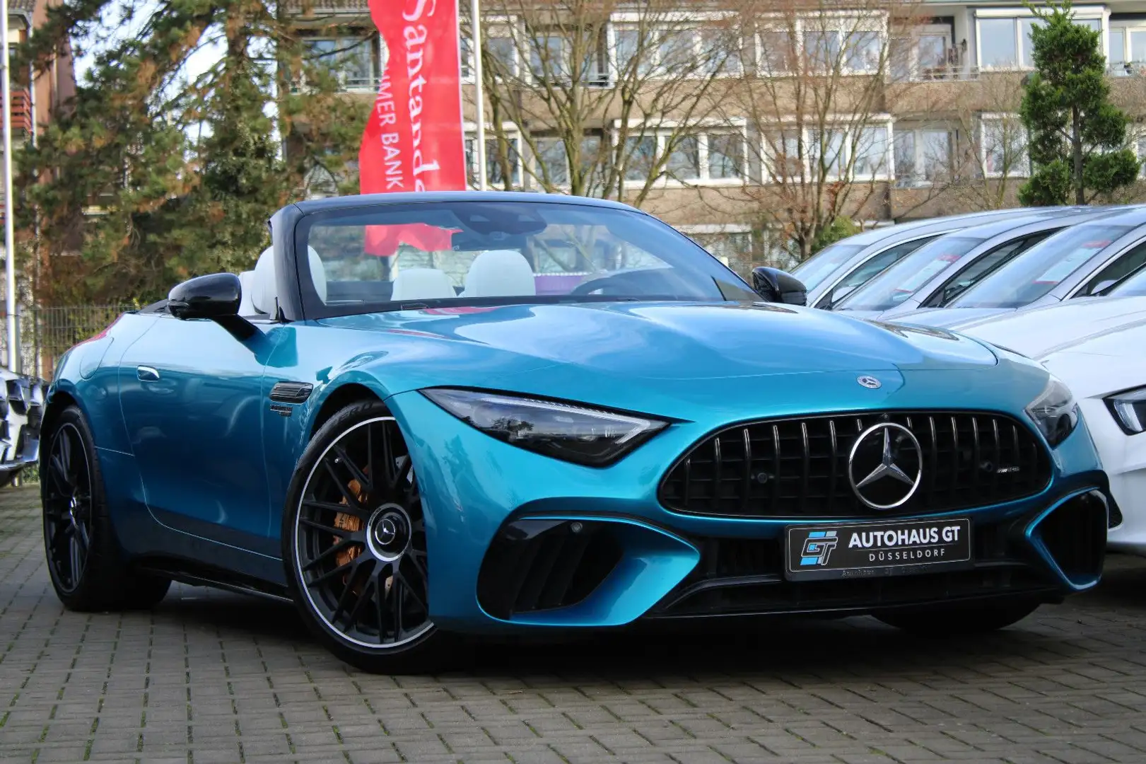 Mercedes-Benz SL 63 AMG 4M/1.Hd/Night/Keram/Lift/ACC/360°/Burm Blau - 1