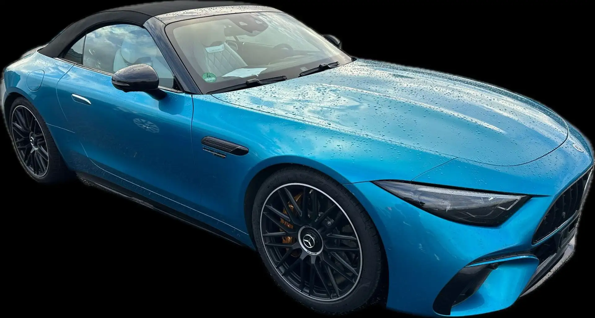 Mercedes-Benz SL 63 AMG 4M/1.Hd/Night/Keram/Lift/ACC/360°/Burm Blau - 1