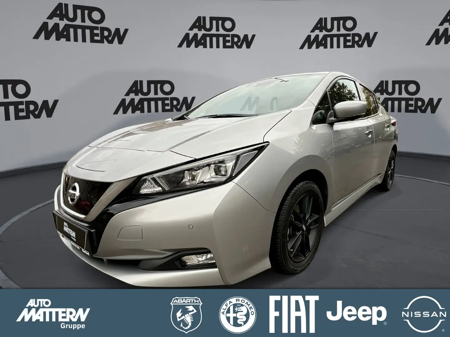 Nissan Leaf |N-Connecta|Klima|NAVI|LED|LM|SHZ|Wärmep|36 Ezüst - 1