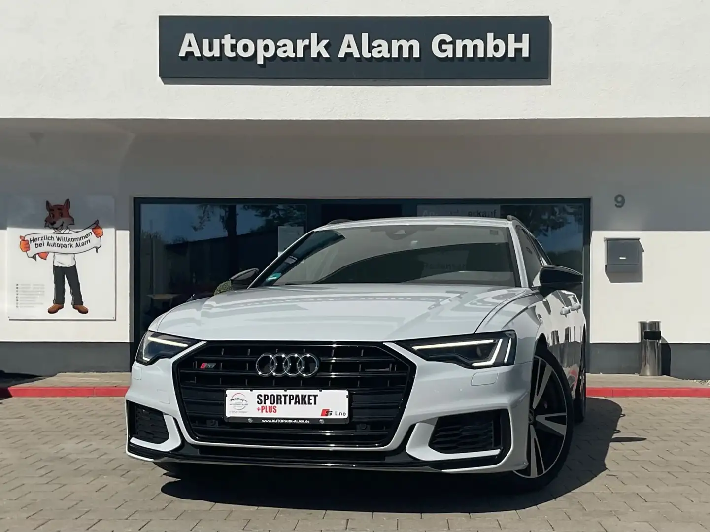 Audi S6 Avant 3.0 TDI quattro basis tiptronic Matrix Weiß - 1