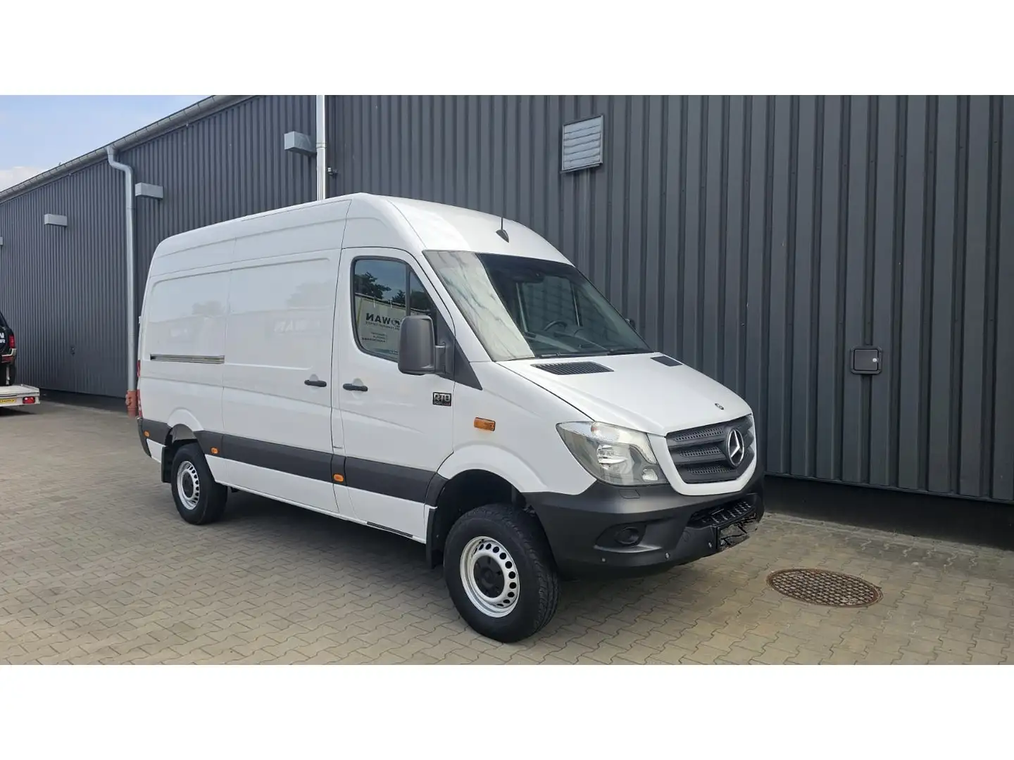 Mercedes-Benz Sprinter 319 CDI 4x4 3.0 V6 Untersetzung 1a! Bianco - 2