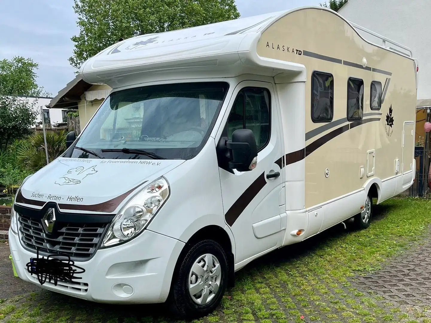 Sonstige Marken Continental AHORN Alaska Wohnmobil AHK checkheftgepflegt 1. Hd Beige - 1