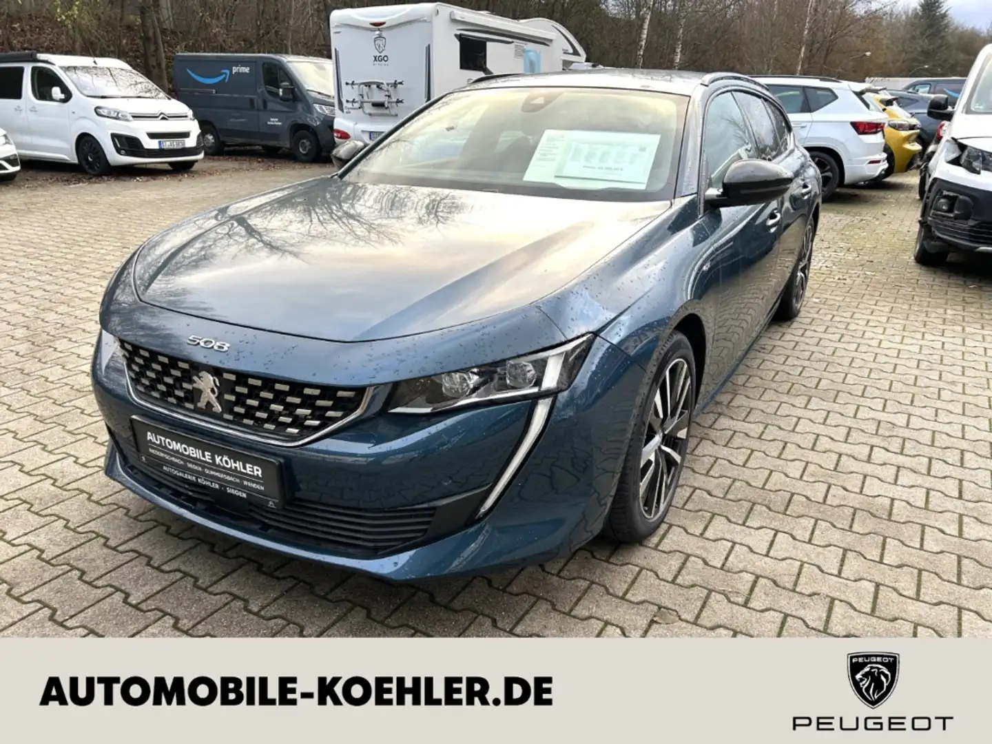 Peugeot 508 SW GT Sportpaket Navi 360 Kamera LED ACC El. Heckk Blu/Azzurro - 1