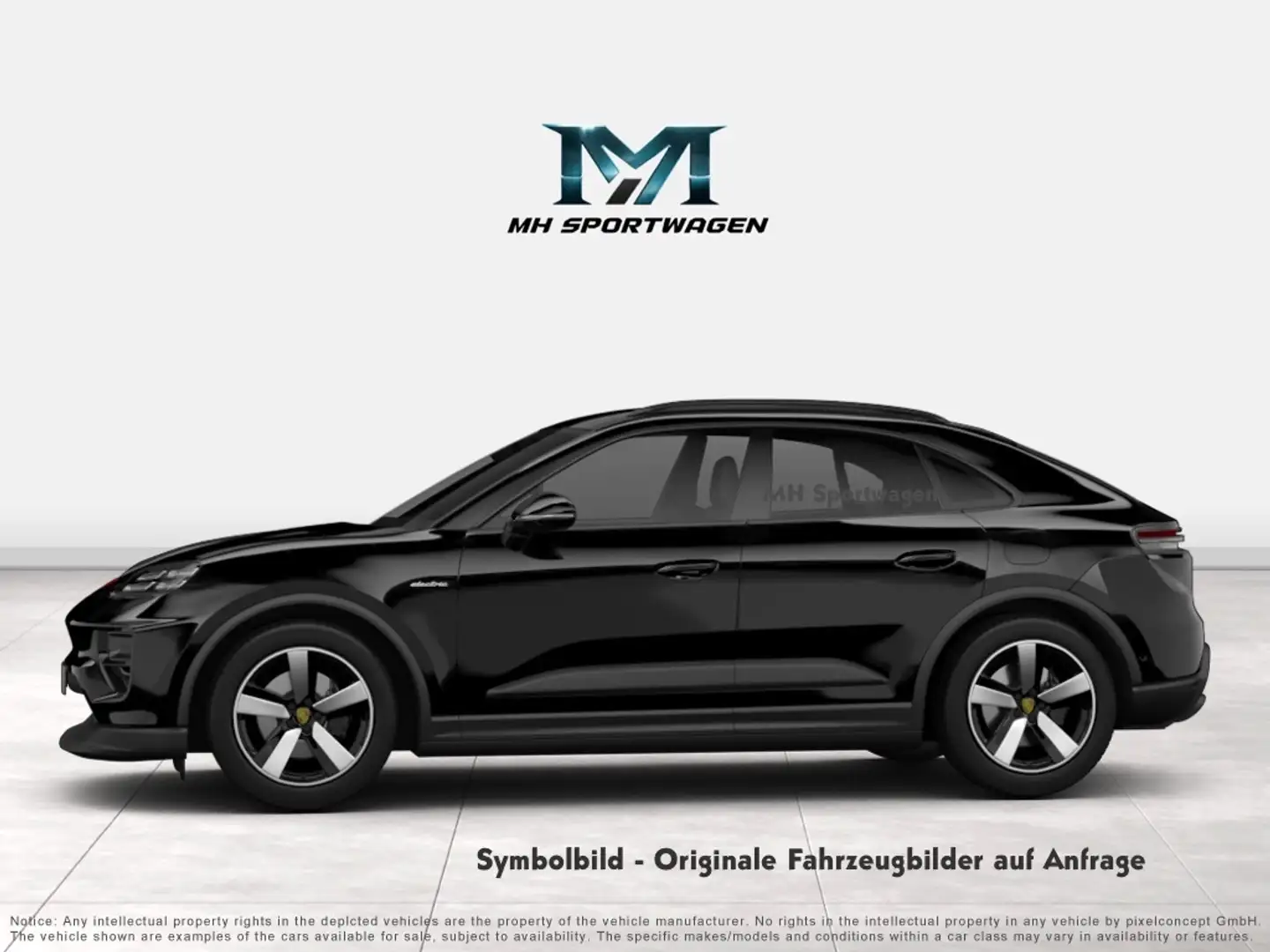 Porsche Macan 4 |Hinterachslenkung|Chrono Paket|Luftfederung Schwarz - 2