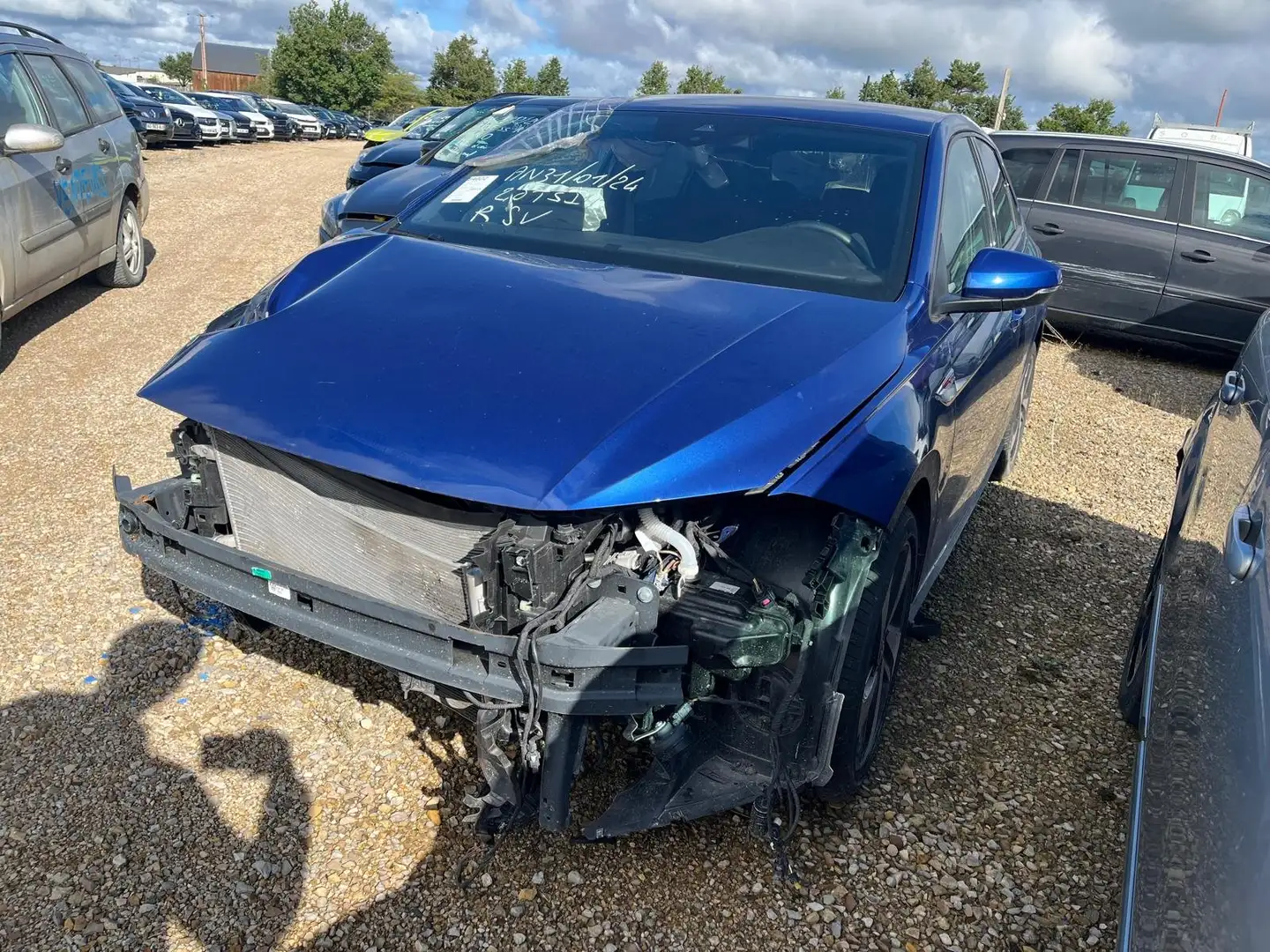 Volkswagen Polo GTI Polo VI 2.0 TSi 207 GTi / GT460 Bleu - 2