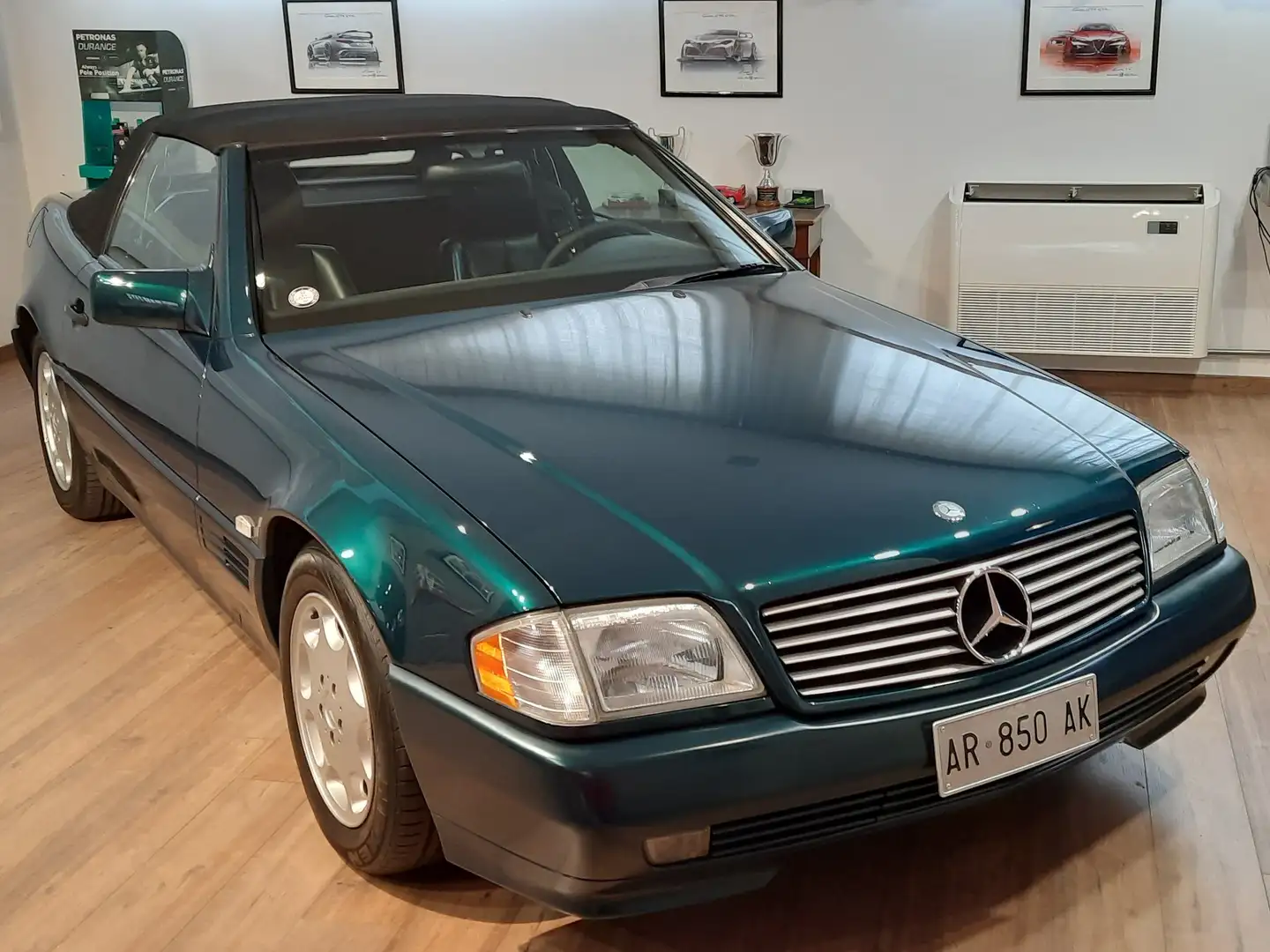 Mercedes-Benz SL 320 SL 320 con Hard Top Originale Perfetto Verde - 2