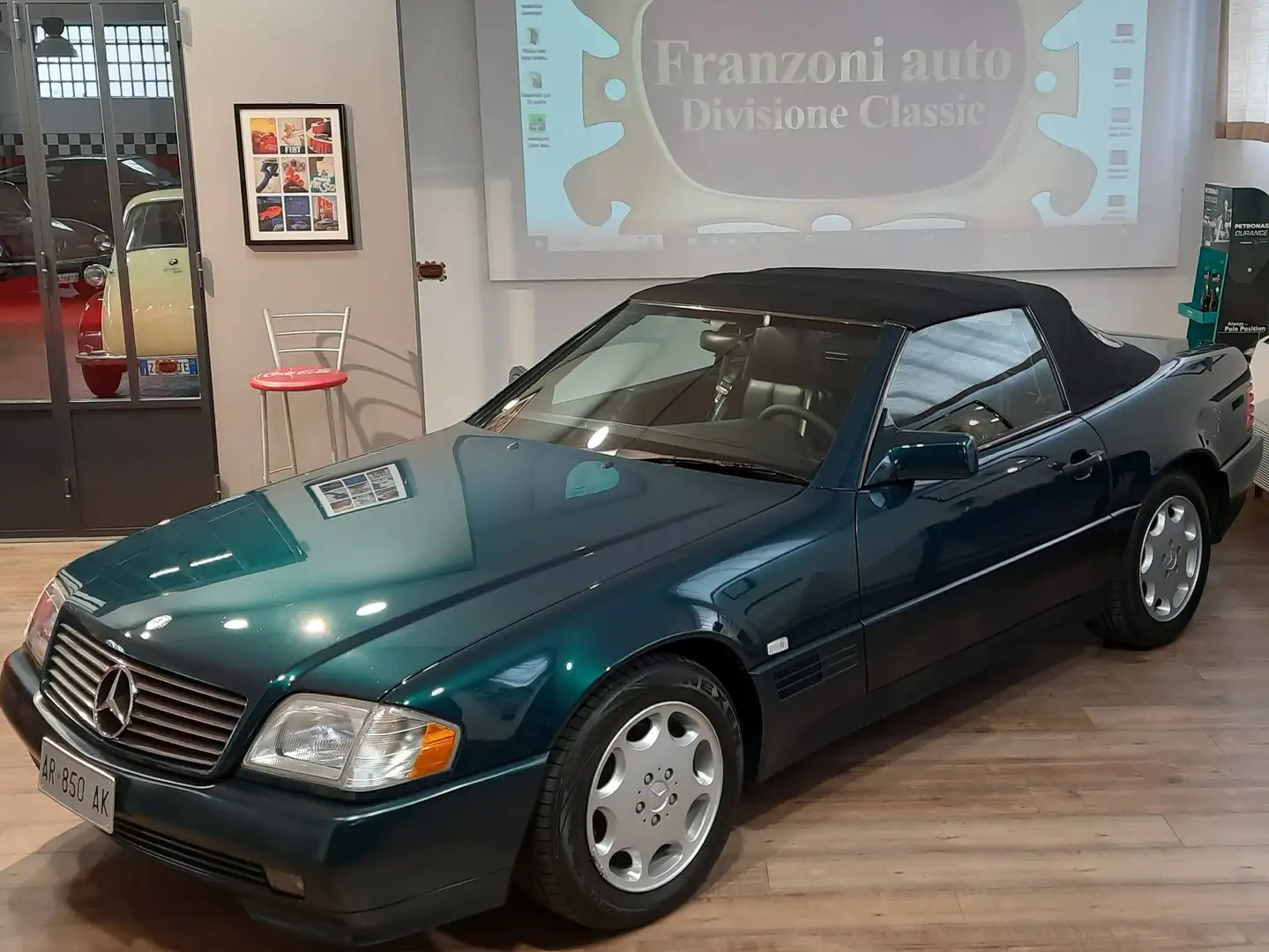 Mercedes-Benz SL 320 SL 320 con Hard Top Originale Perfetto Verde - 1