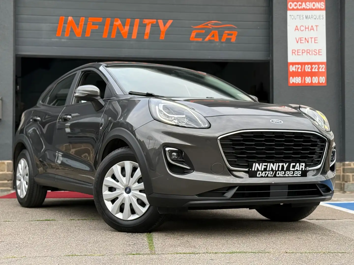 Ford Puma Puma 1.5 TDCi Titanium Grijs - 1