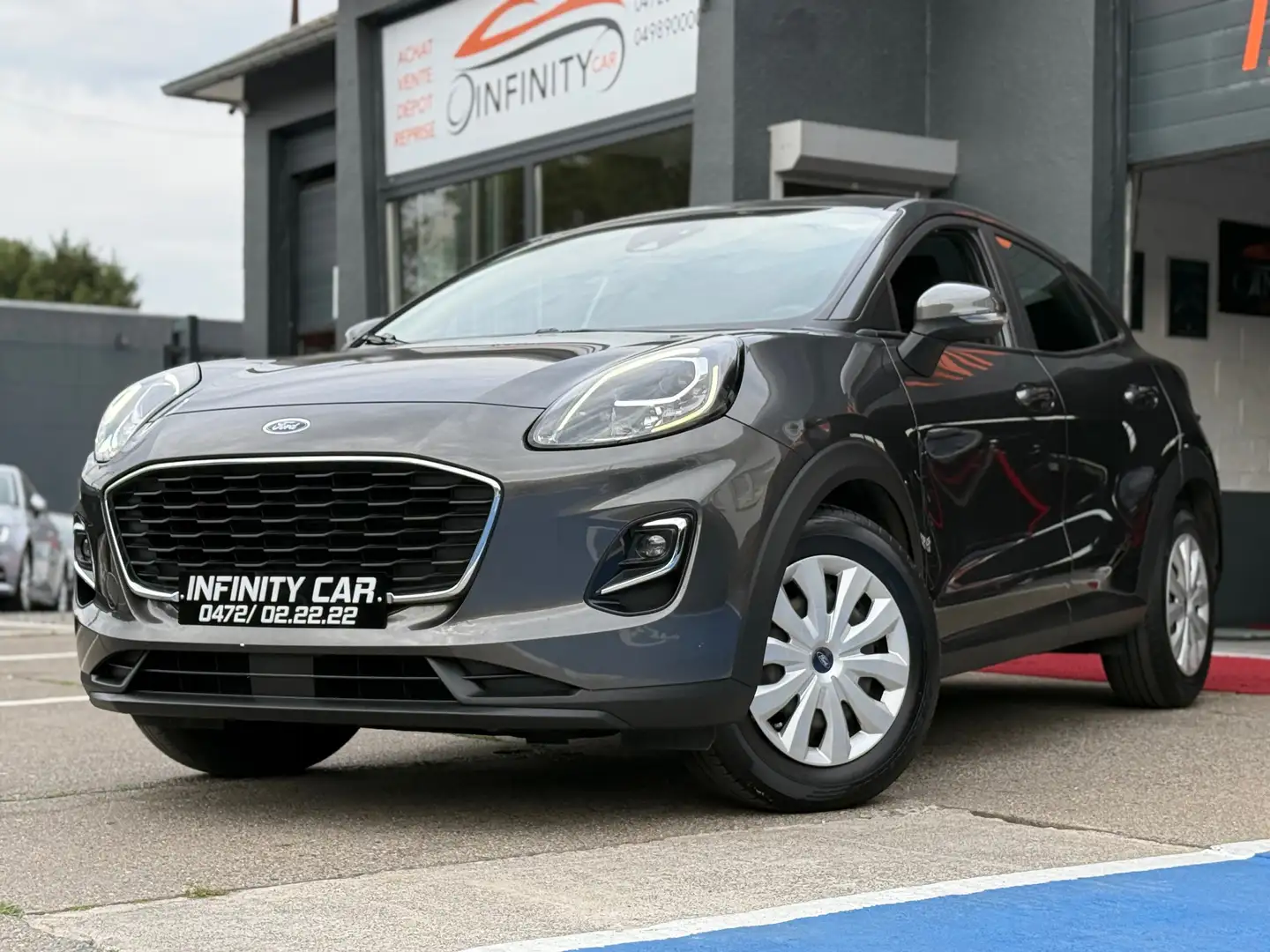 Ford Puma Puma 1.5 TDCi Titanium Grijs - 2
