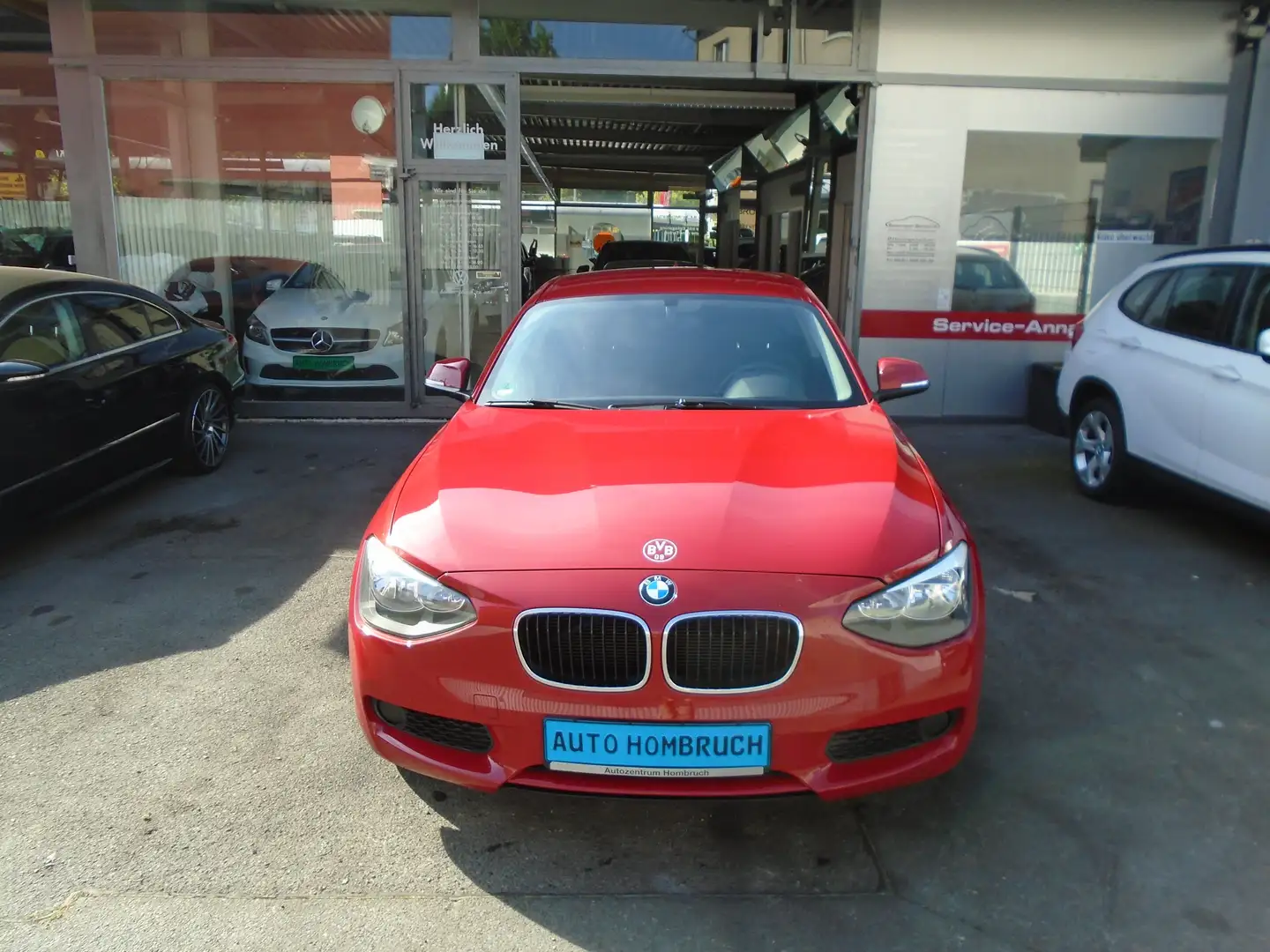 BMW 116 1er (3-Türer) 116i Červená - 2