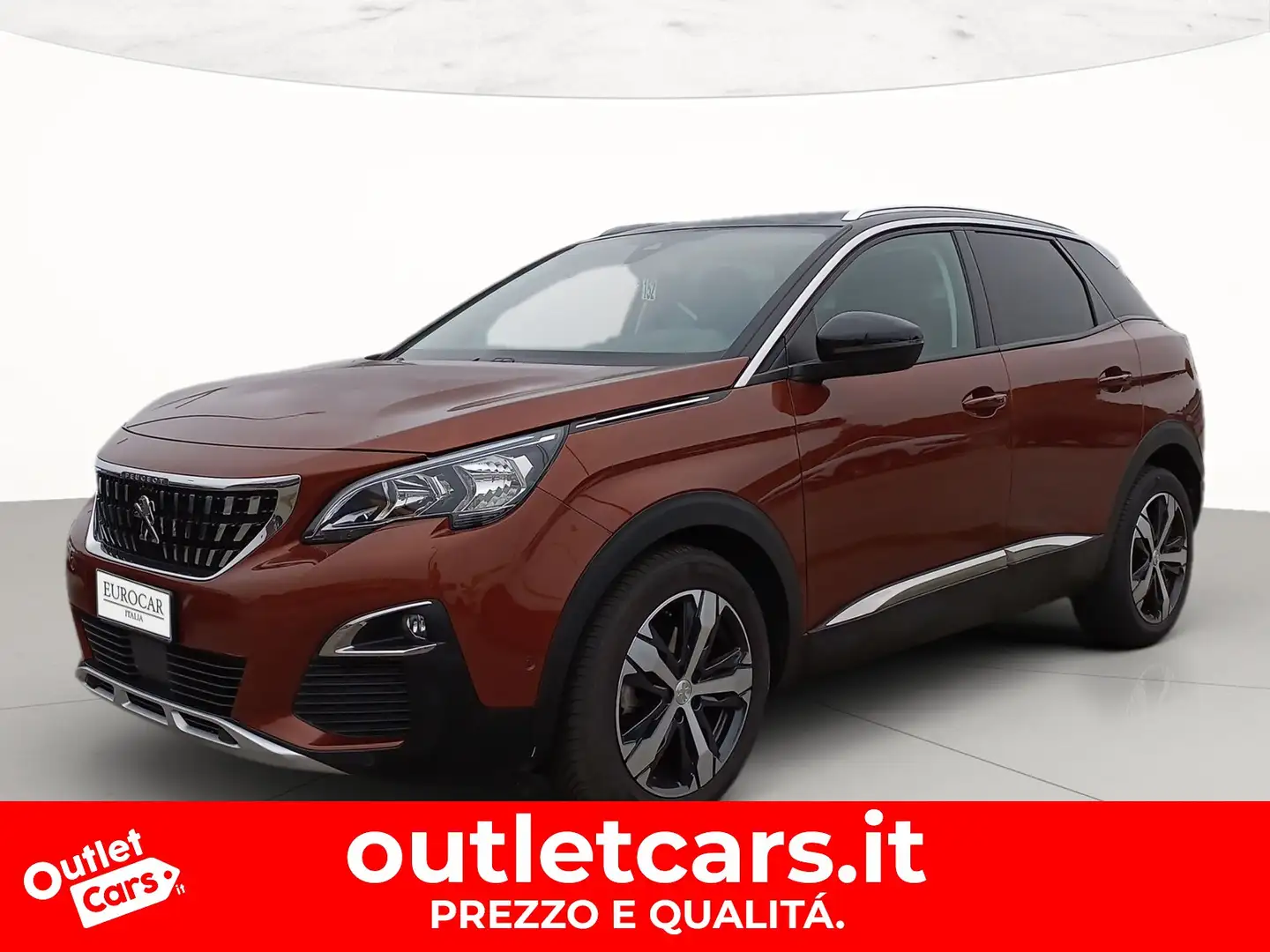 Peugeot 3008 1.5 bluehdi crossway s&s 130cv Brun - 1