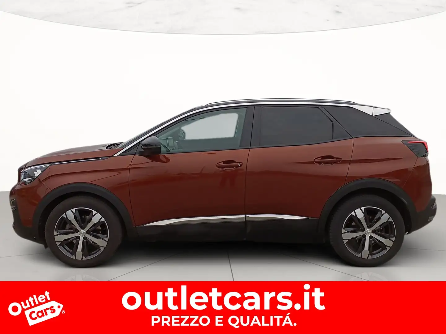 Peugeot 3008 1.5 bluehdi crossway s&s 130cv Brun - 2