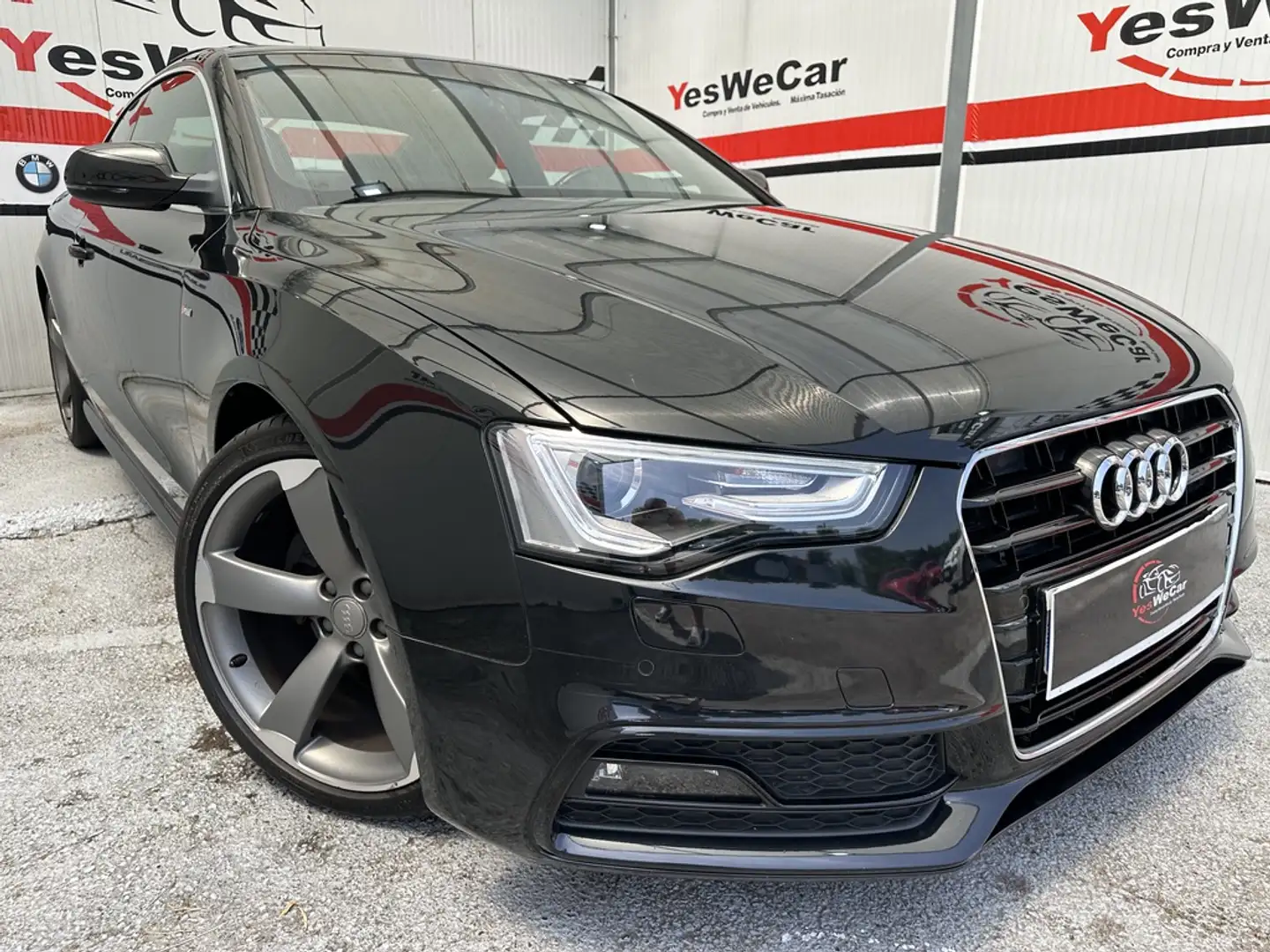 Audi A5 Coupé 2.0TDI S line edition 190 Noir - 1