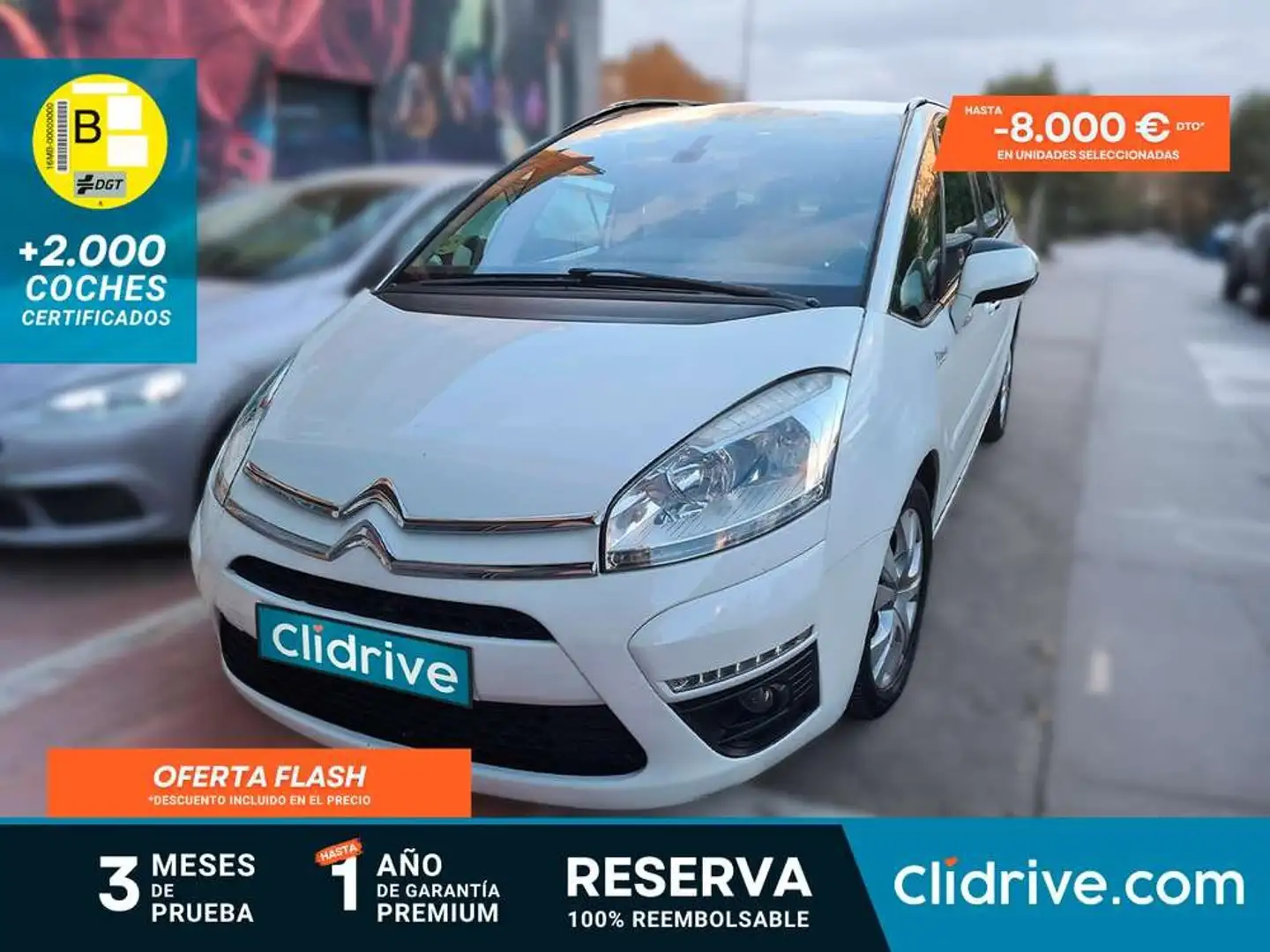 Citroen C4 1.6 HDi 110cv Business 7p. Blanco - 1