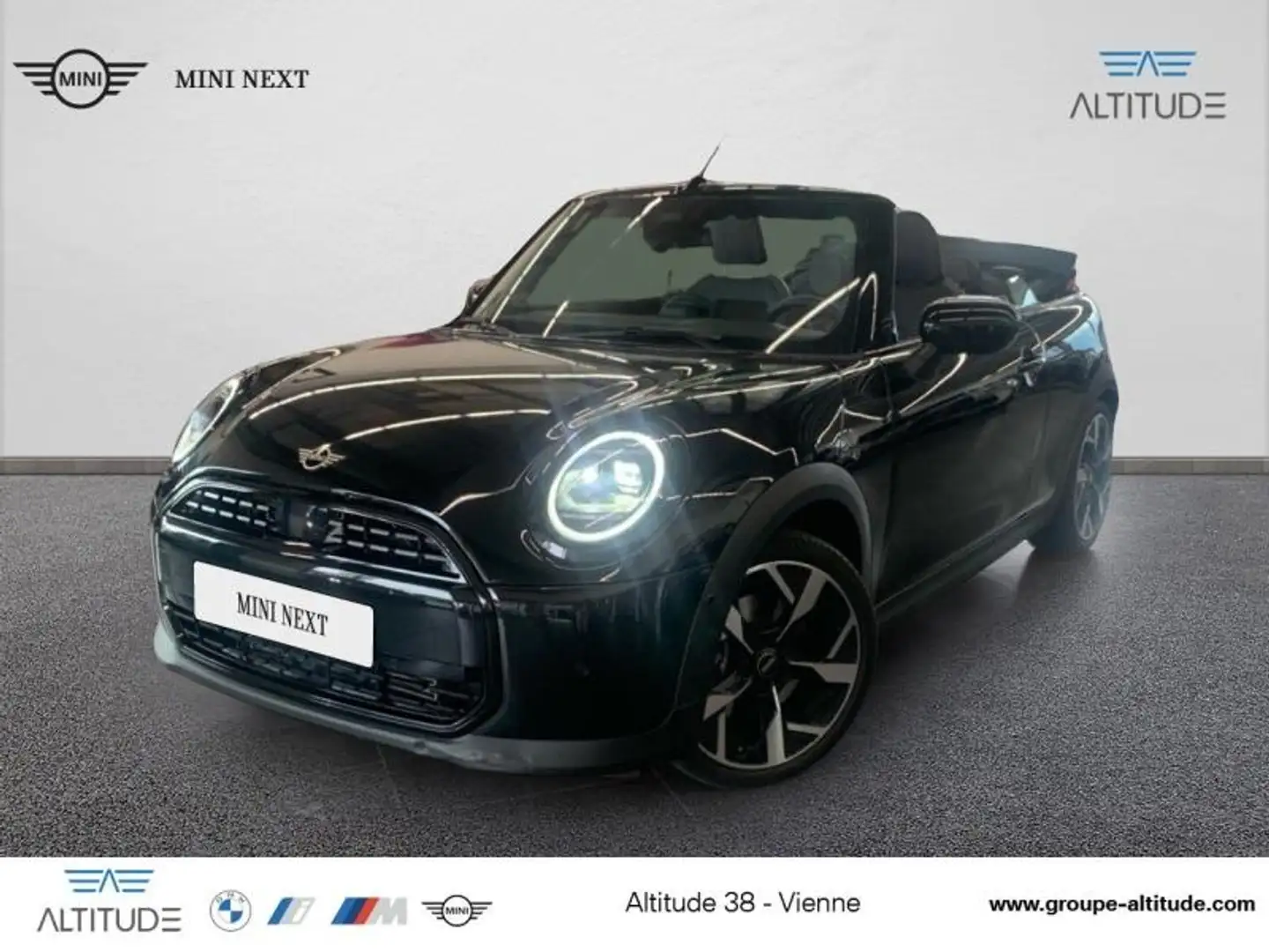 MINI Cooper Cabrio C 163ch Classic DKG7 Noir - 1