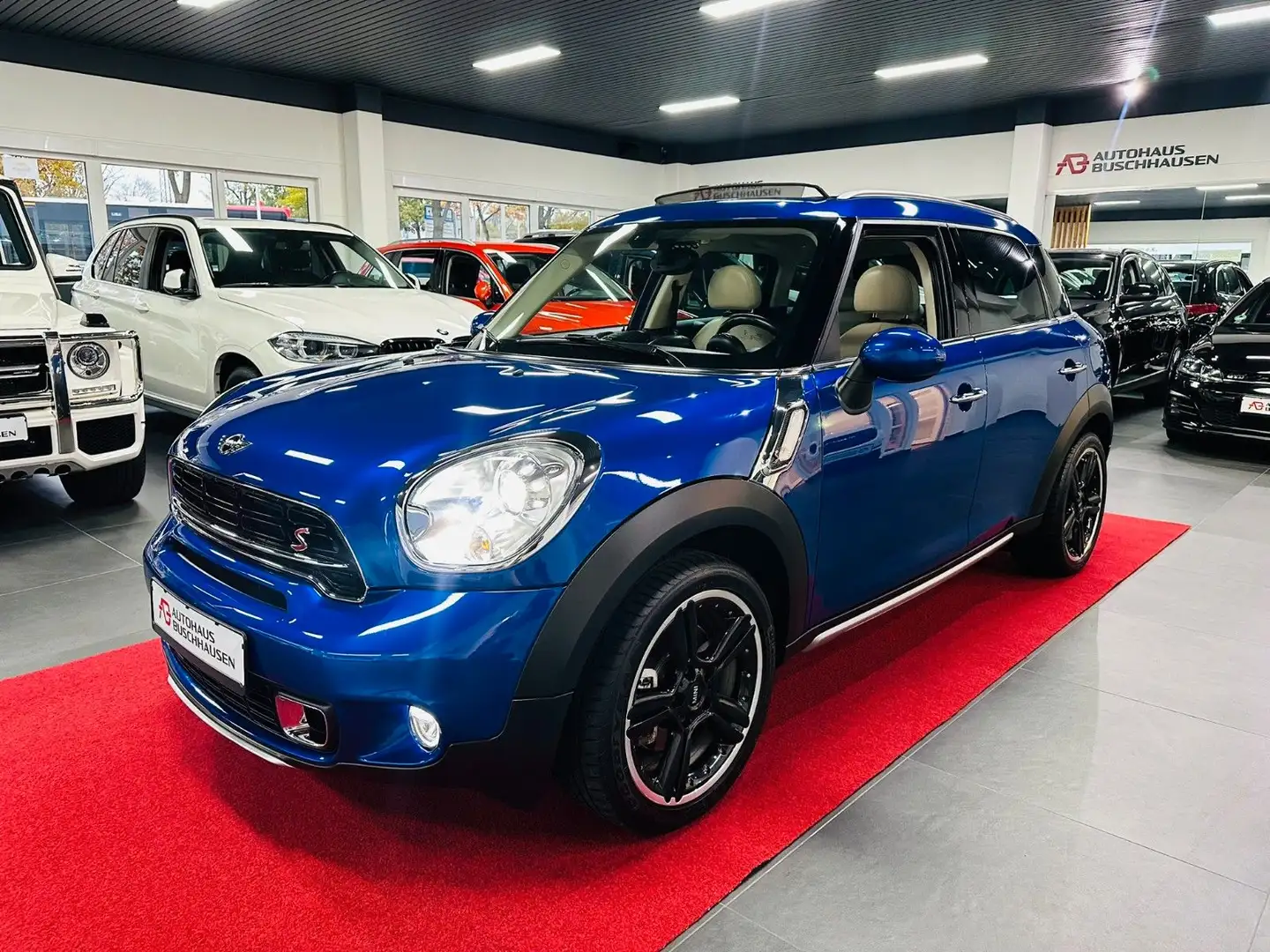 MINI Cooper S Countryman Aut./Pano/Nav/Ldr/Chili/DAB Bleu - 1