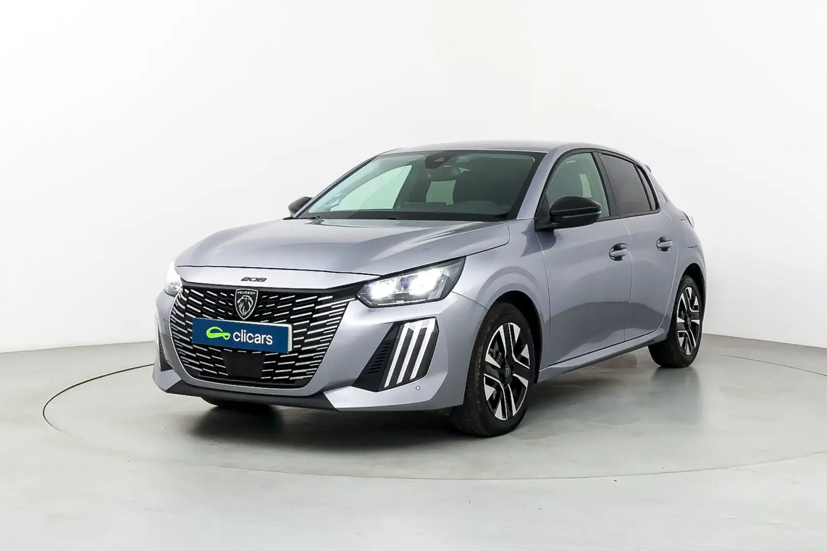 Peugeot 208 1.2 Hybrid Allure e-DCS6 100 Plateado - 1