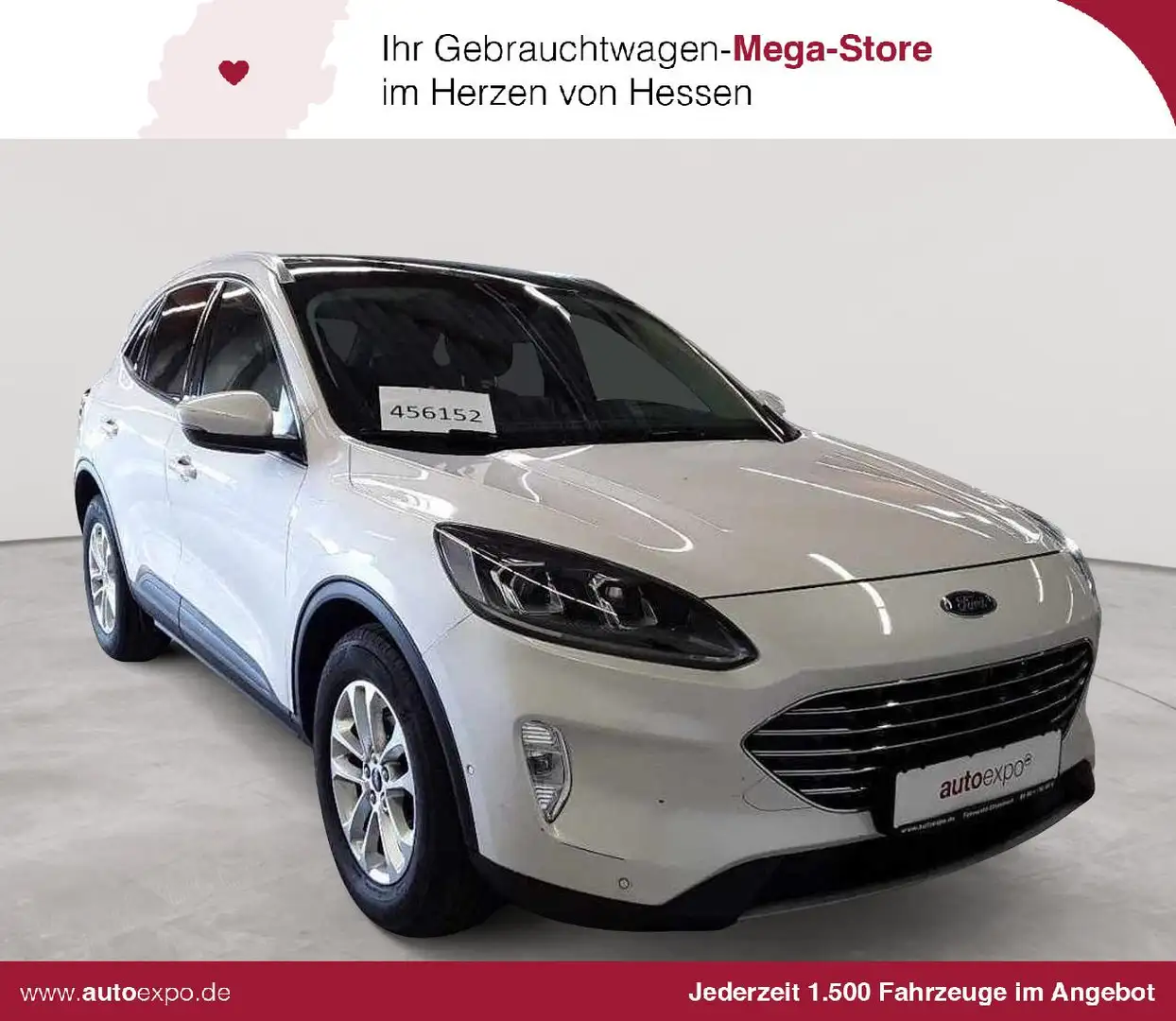 Ford Kuga Kuga 1.5 EcoBlue TITANIUM AHK KAM LED Weiß - 1