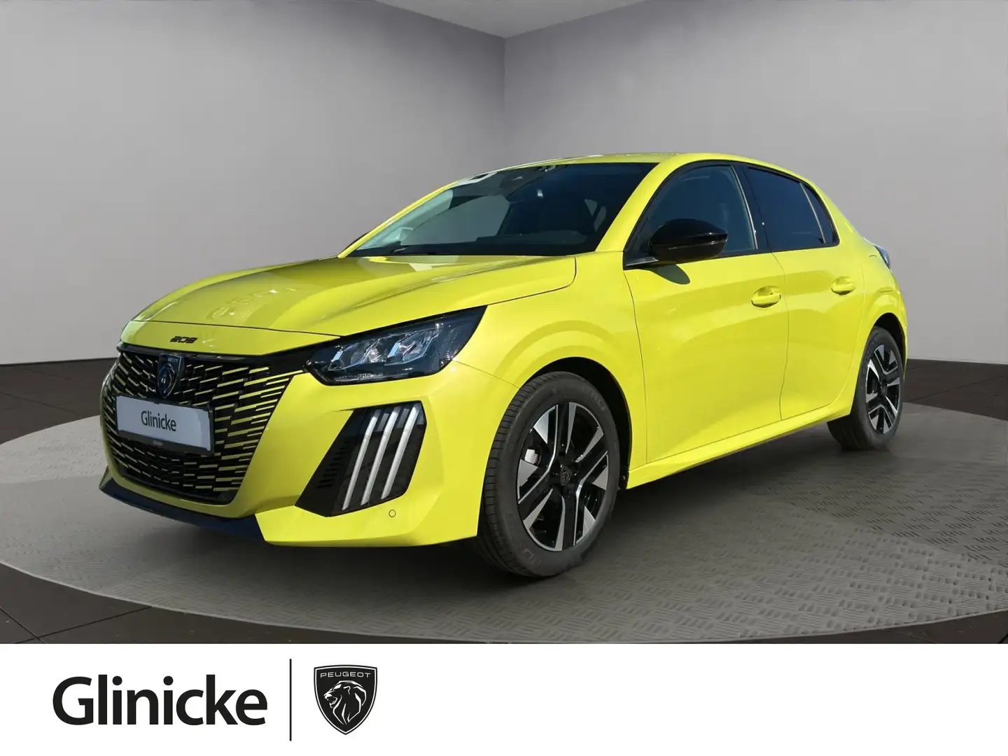 Peugeot 208 Allure PureTech 100 Gelb - 1