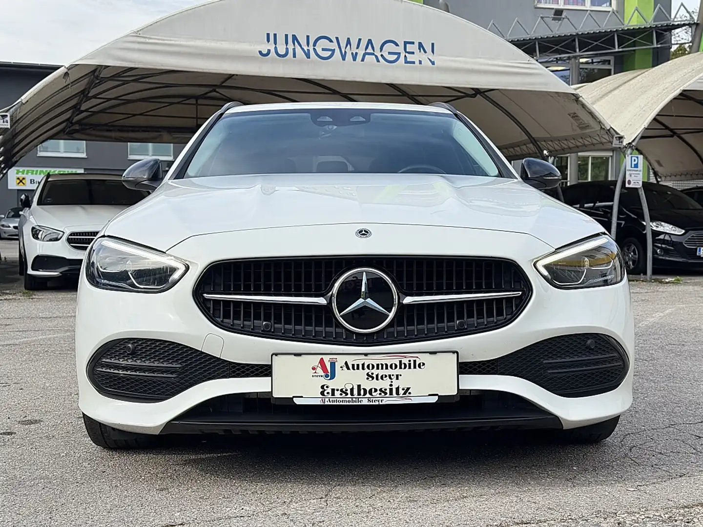 Mercedes-Benz C 200 d Avantgarde Aut.+Apple CarPlay+Navi+LED+AHK+R-... Weiß - 2