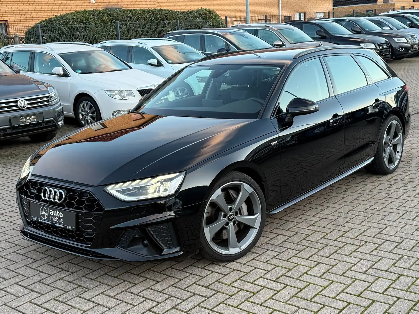 Audi A4 Avant 50 TDI quattro S line, Matrix, Kamera Nero - 1