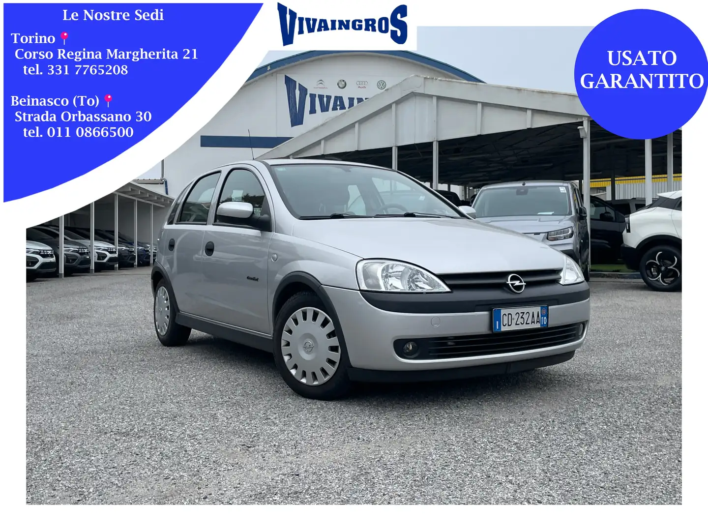 Opel Corsa 5p 1.2 Comfort 75CV / IDEALE PER NEOPATENTATI Argento - 1
