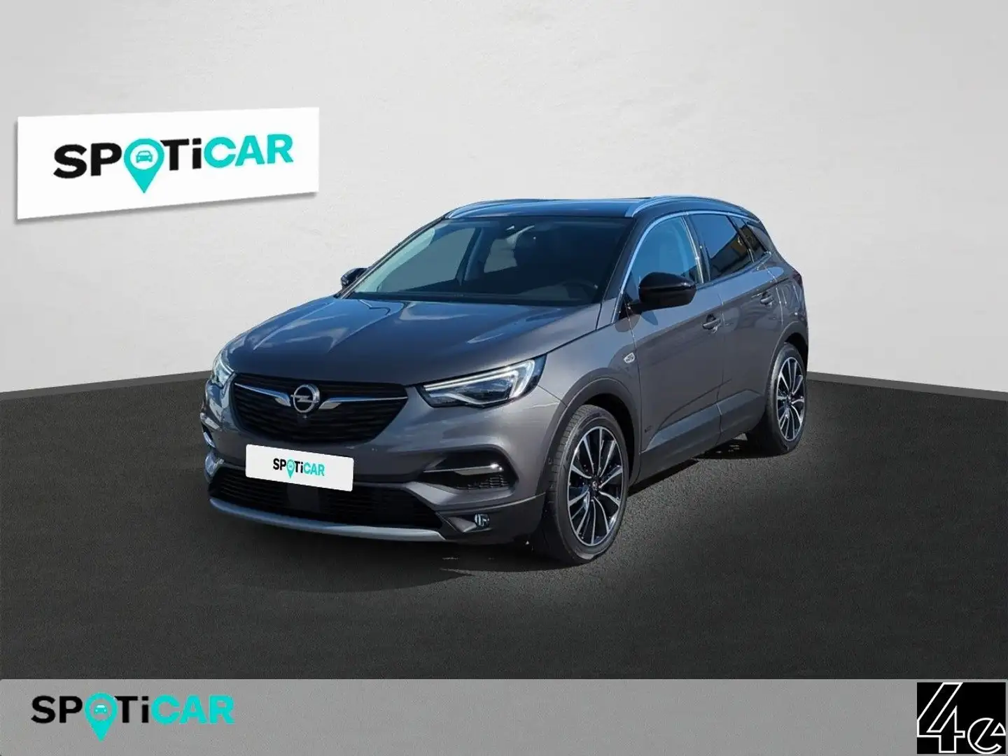 Opel Grandland X Grandland Ultimate 300PS LEDER I NAVI I AHK Grijs - 1