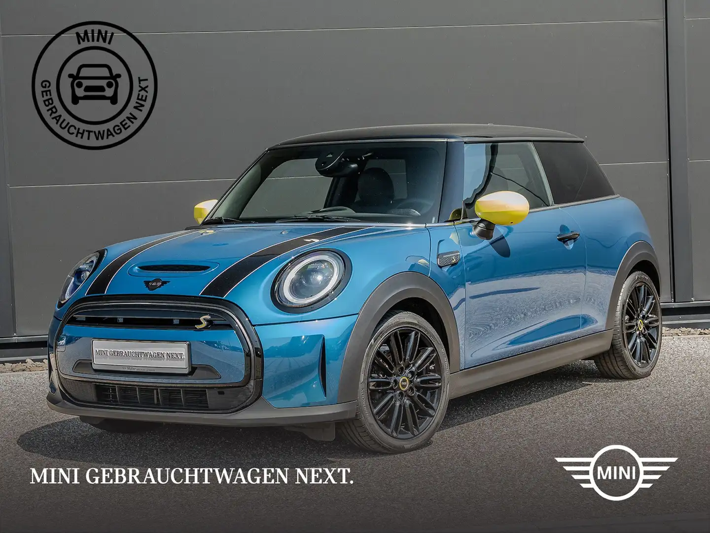 MINI Cooper SE 3-Türer Kamera DAB Sitzheizung 1VB Navi Bleu - 1