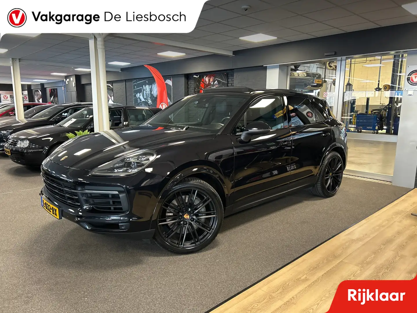 Porsche Cayenne 2.9 S / 444 pk / Pano / stoelen 14 voudig / Leder Noir - 2