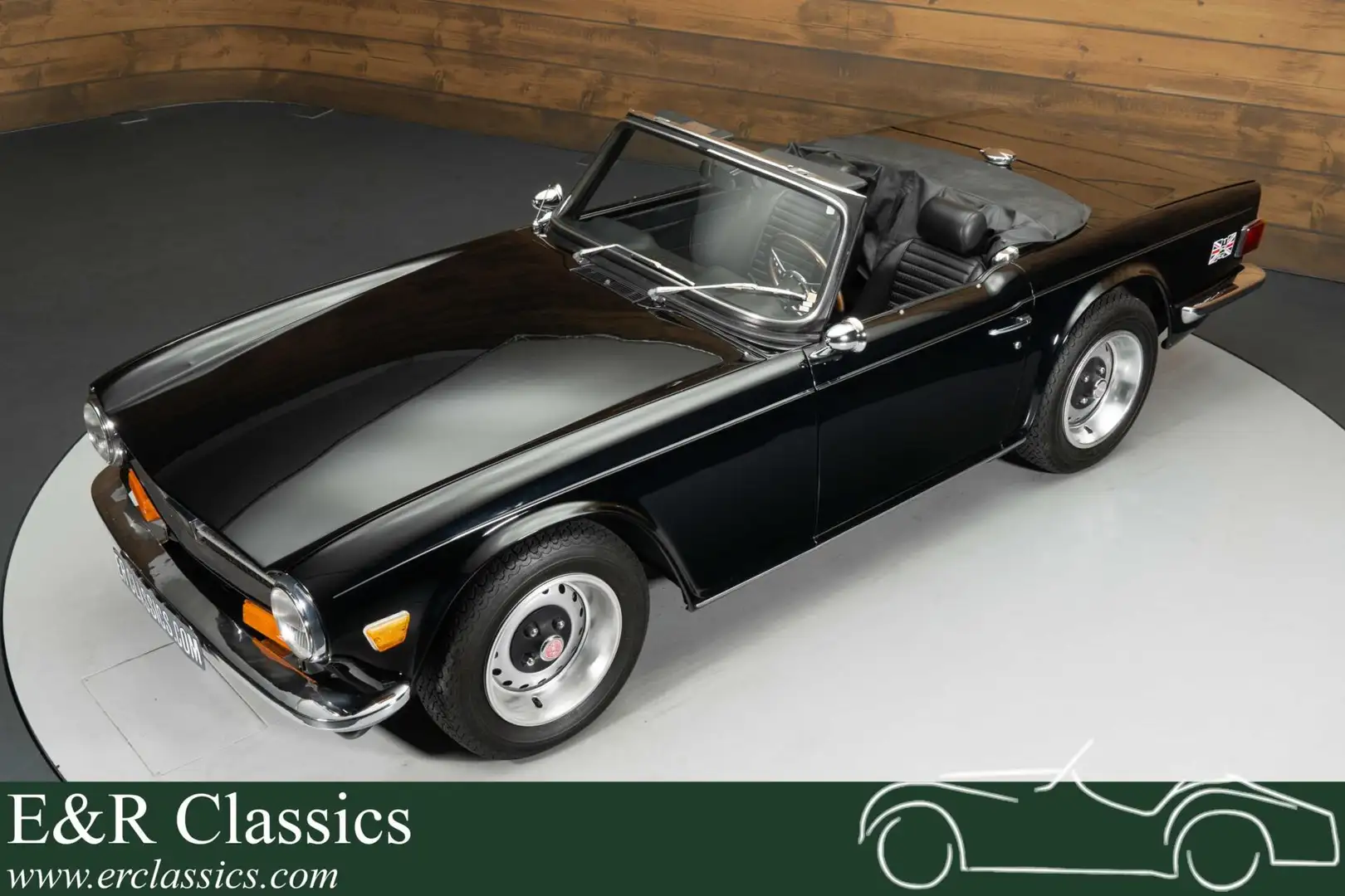 Triumph TR6 Cabriolet | 1971 Schwarz - 1