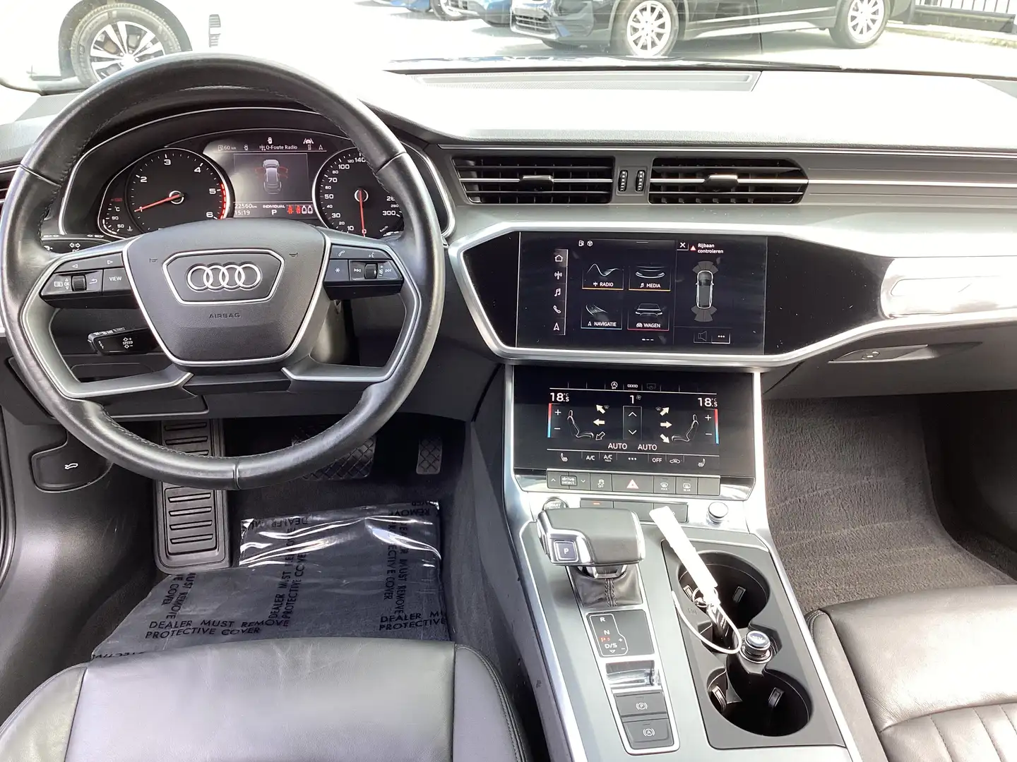 Audi A6 35TDi/1steEig/22000km/Leder/Zetelverw/Pdc/Cruise Blauw - 2