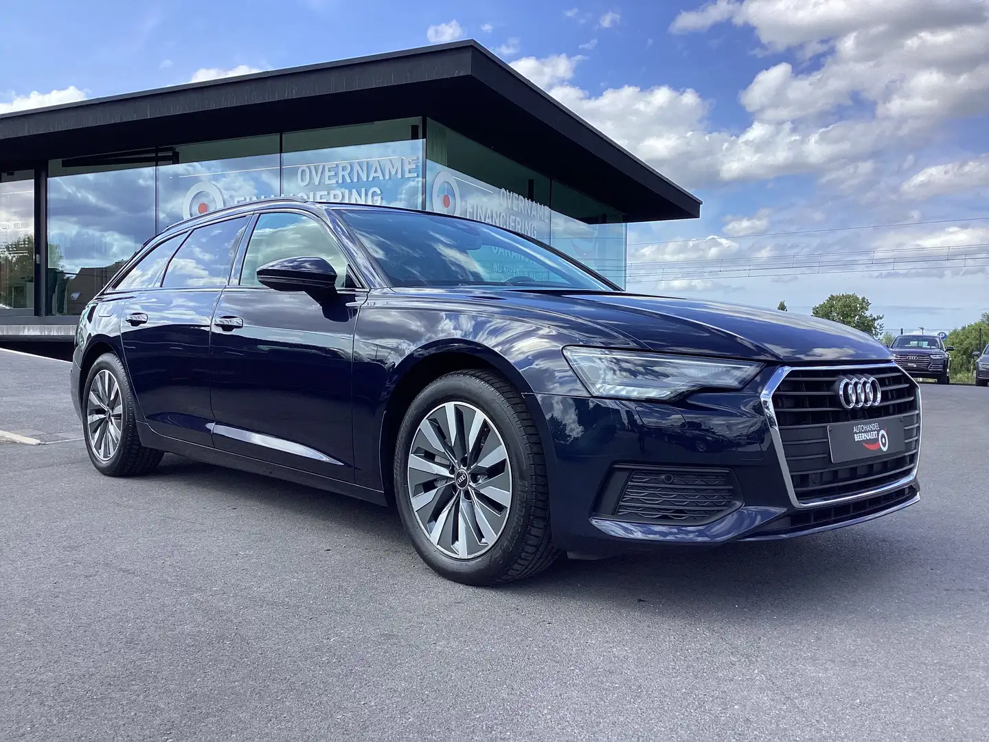 Audi A6 35TDi/1steEig/22000km/Leder/Zetelverw/Pdc/Cruise Blauw - 1
