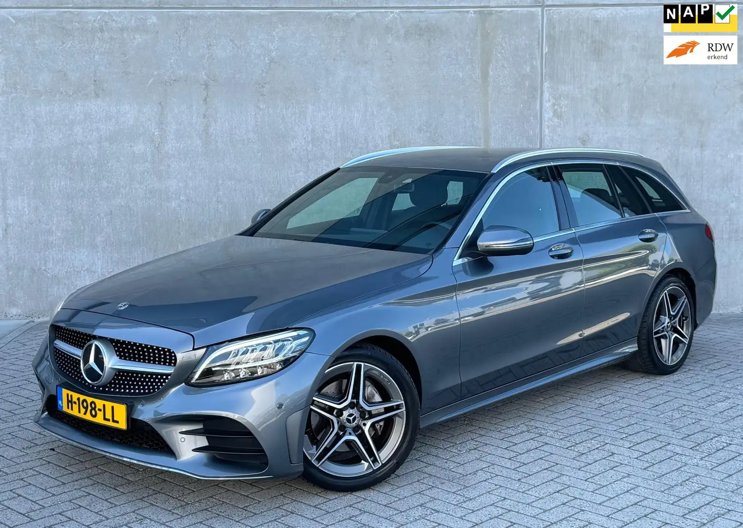 Mercedes-Benz C 160 Estate AMG 2020 AUT Grijs VOL OPTIE Gris - 1