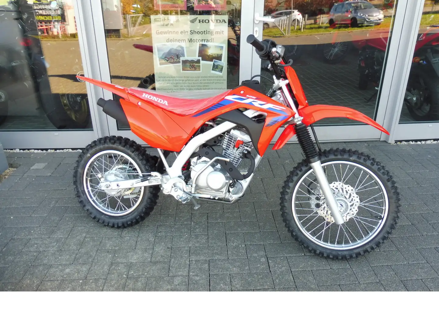 Honda CRF 125 CRF 125 FBP NEU 17/14 Zoll SOFORT VERFÜGBAR Rosso - 2