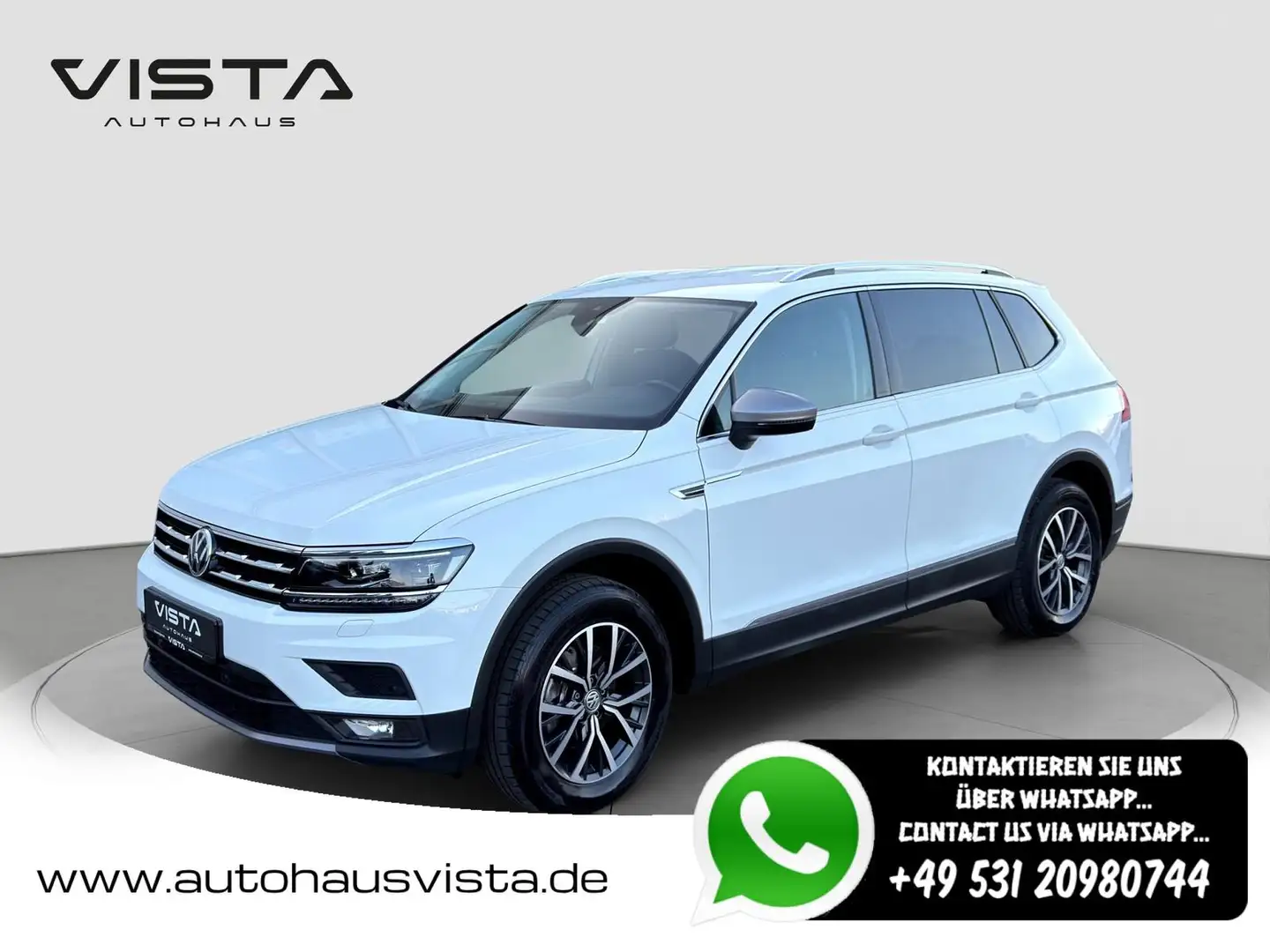 Volkswagen Tiguan Allspace 2.0 TDI *MFL*NAVI*SHZ*AHK*ACC* Weiß - 1
