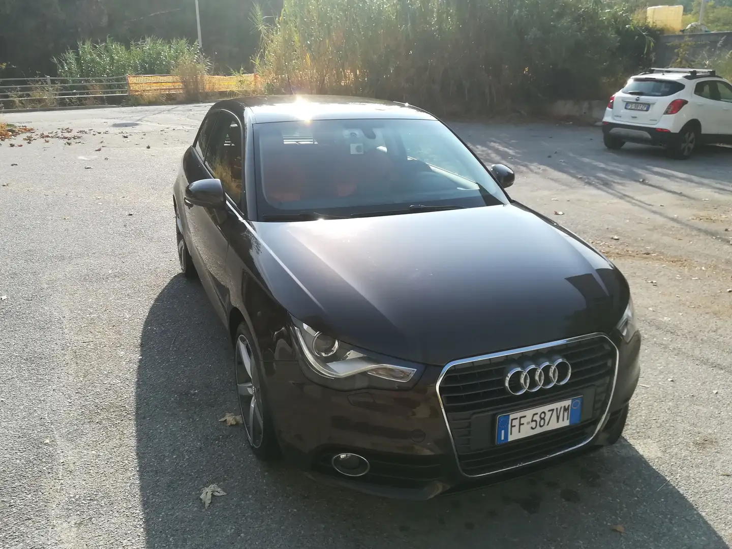 Audi A1 A1 I 2010 3p 1.4 tfsi Ambition 122cv 119g s-tronic Marrone - 2