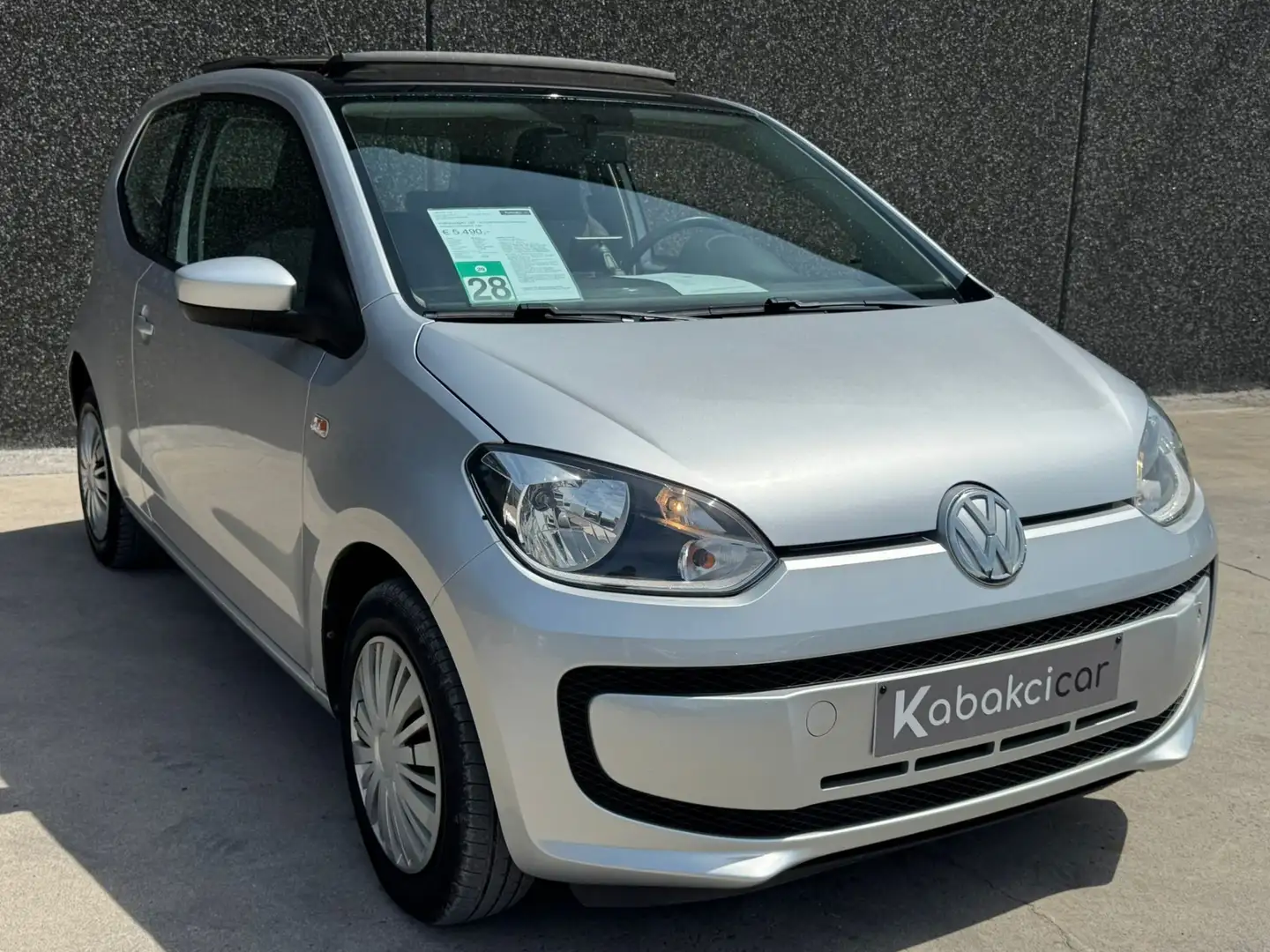 Volkswagen up! 1.0i CLIM/TOIT OUVRANT/GPS GARMIN/GARANTIE 12M Grijs - 1