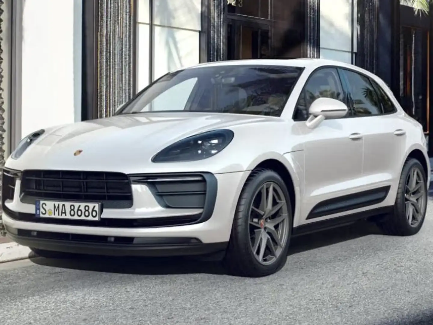 Porsche Macan 2.0 Turbo PDK Wit - 1