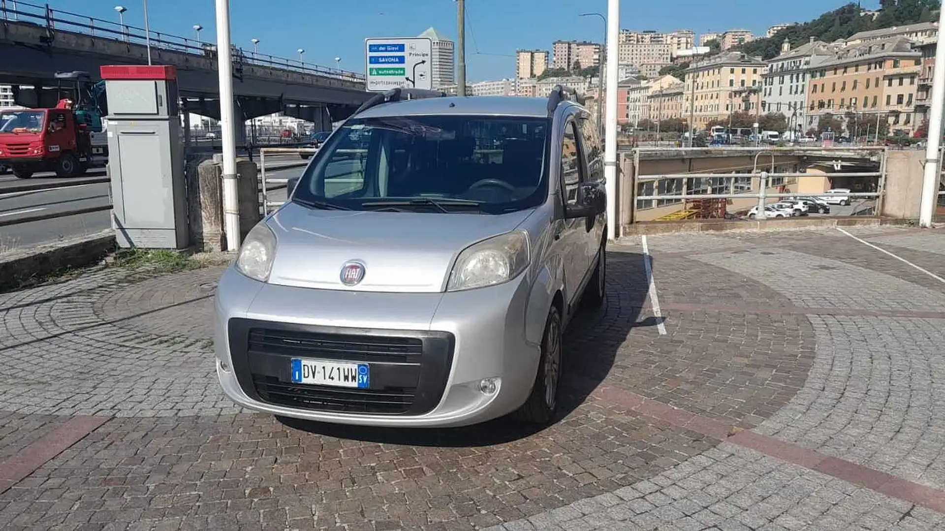 Fiat Qubo 1.3 MJT 75 CV Active Argento - 1