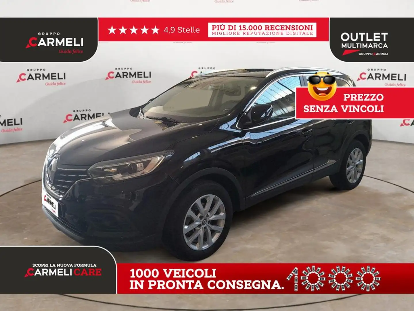 Renault Kadjar 1.5 blue dci Business 115cv edc Nero - 1