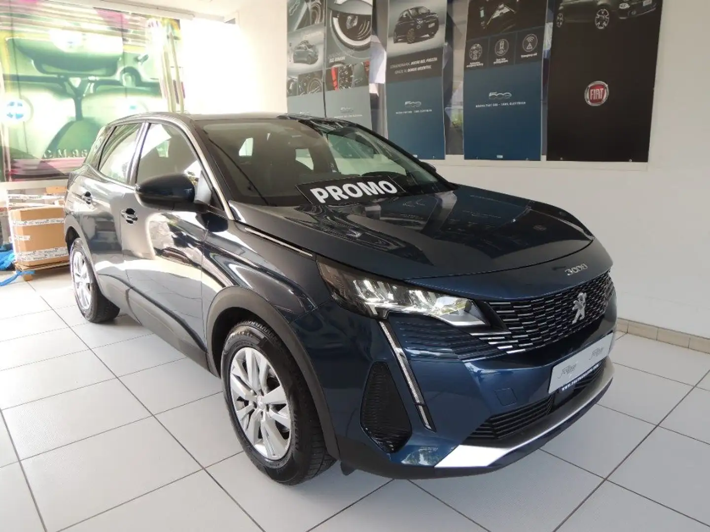 Peugeot 3008 BlueHDi 130 S&S EAT8 Active Business Blu/Azzurro - 1