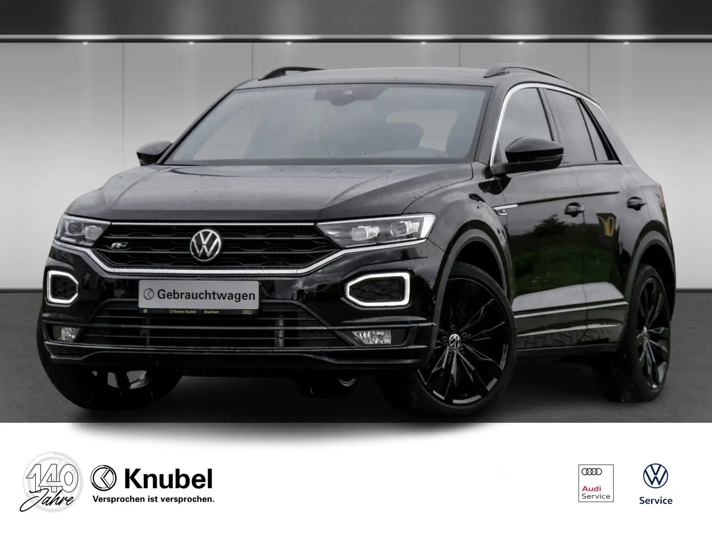 Volkswagen T-Roc Sport 2.0 TSI DSG 4M. R-Line Ass+ LED Navi beat... Schwarz - 1