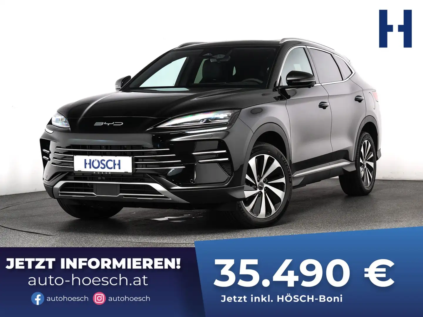 BYD Seal U DM-i COMFORT 26,6 kWh PANO LEDER SOFORT VERFÜGBAR Schwarz - 1