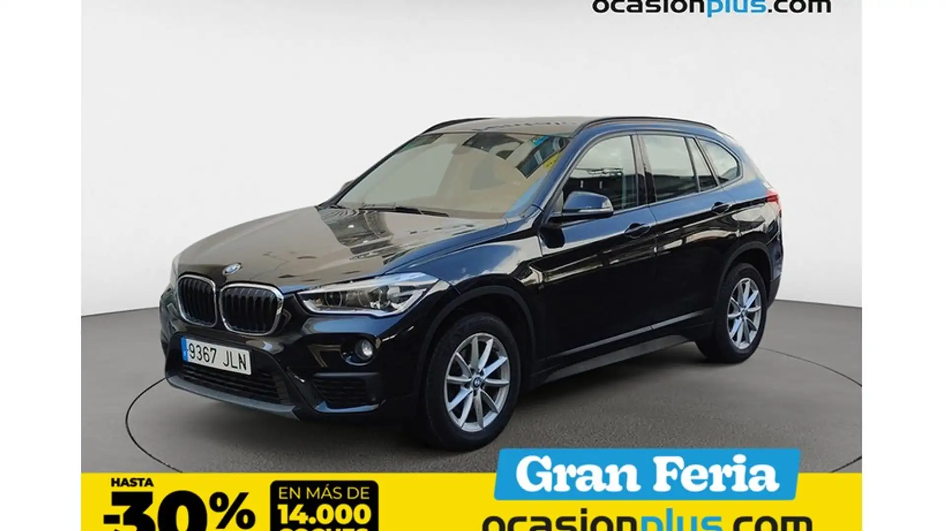 BMW X1 sDrive 18d Zwart - 1