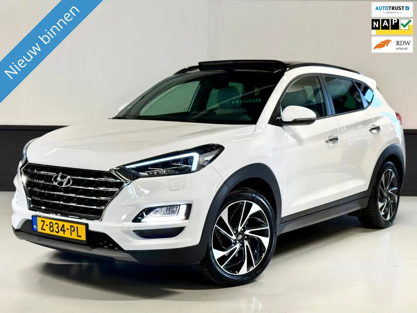 Hyundai TUCSON 1.6 T-GDI177PK Premium Aut|Pano|ACC|Vol!!! Weiß - 1