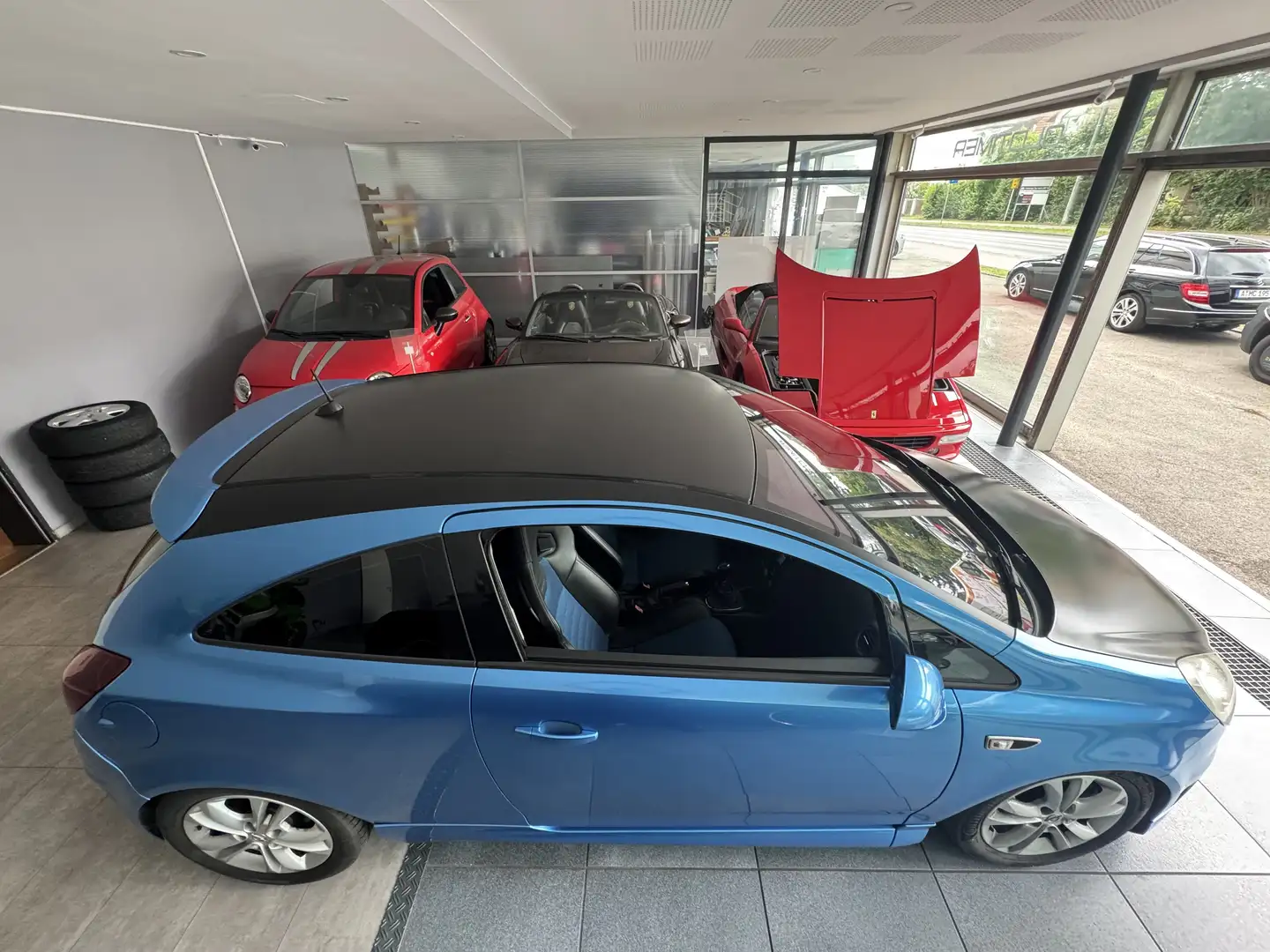 Opel Corsa Opc Blau - 2